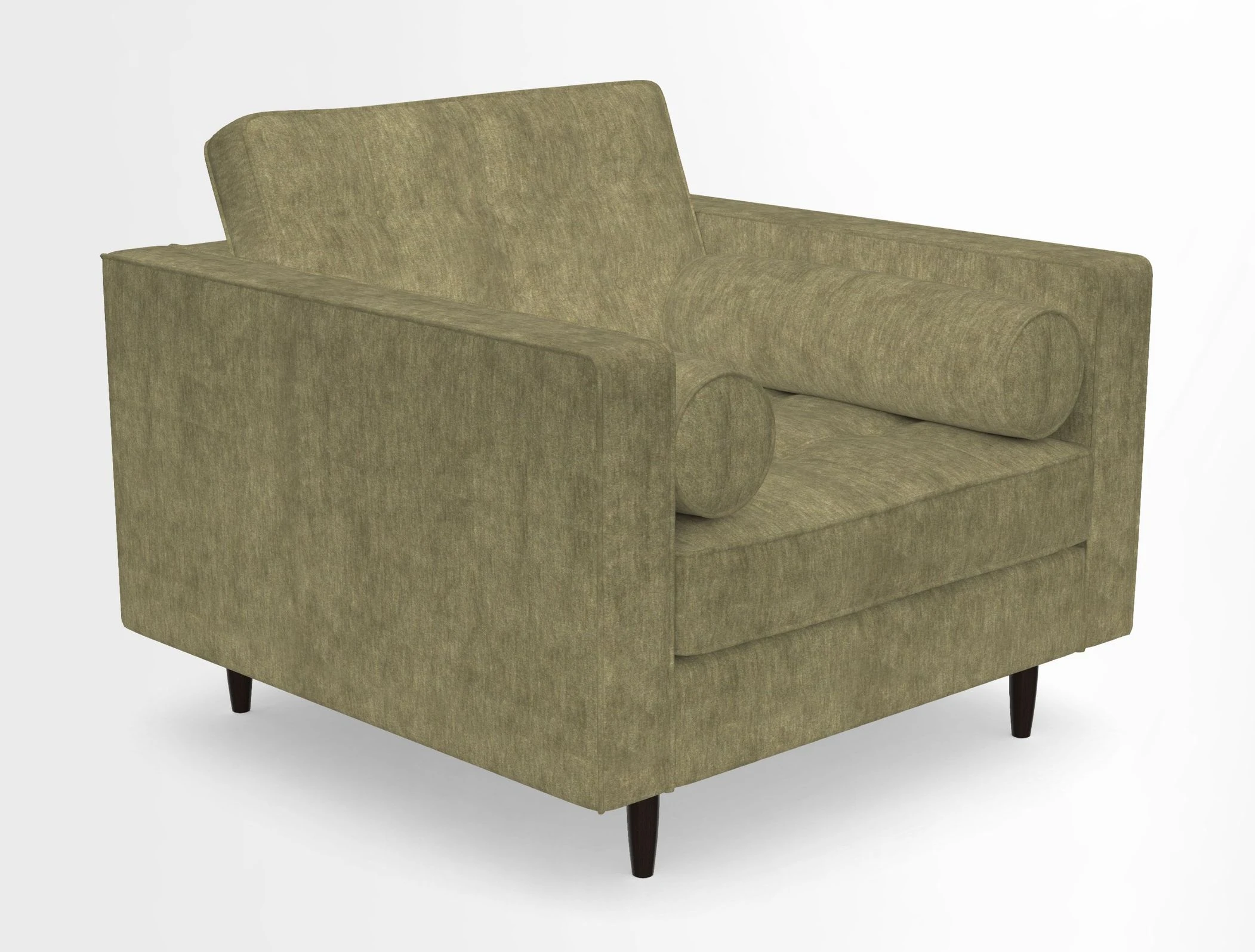Marylebone Chair in Clever Tough And Eco Velvet Indigo