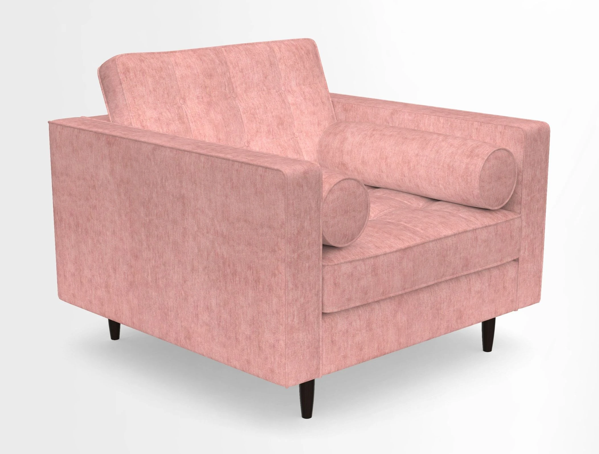 Marylebone Chair in Clever Tough And Eco Velvet Indigo