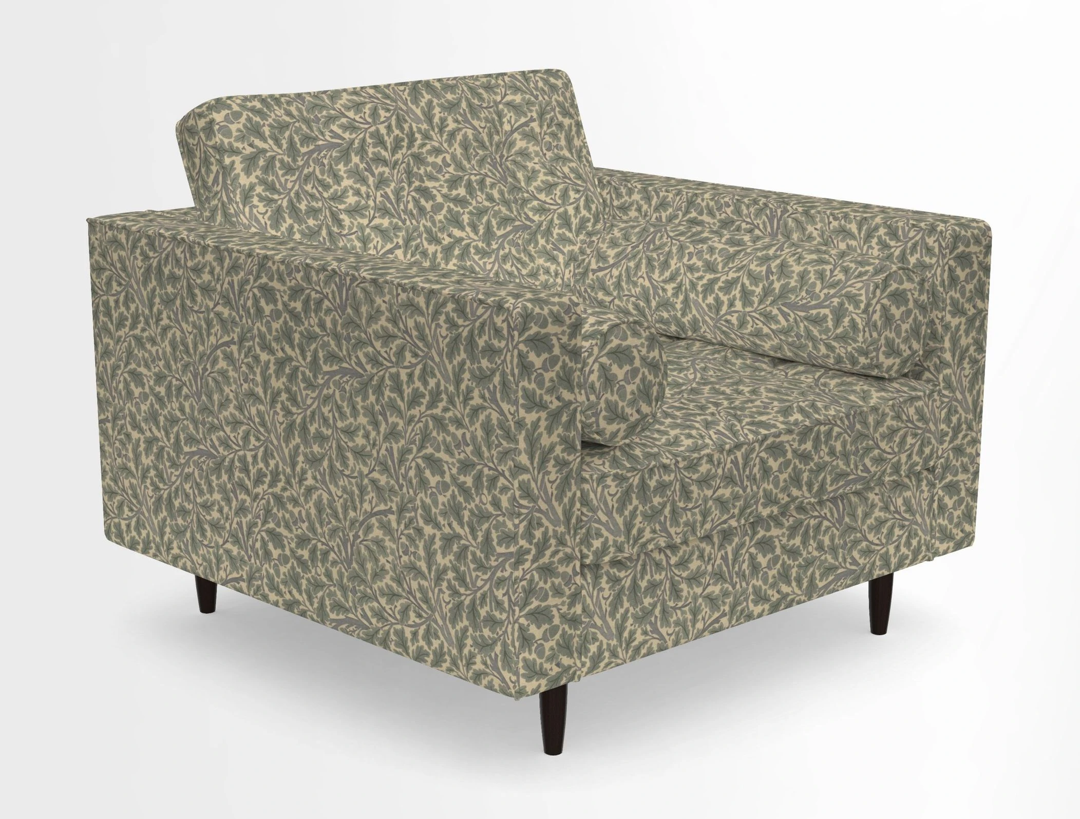 Marylebone Chair in Clever Tough And Eco Velvet Indigo