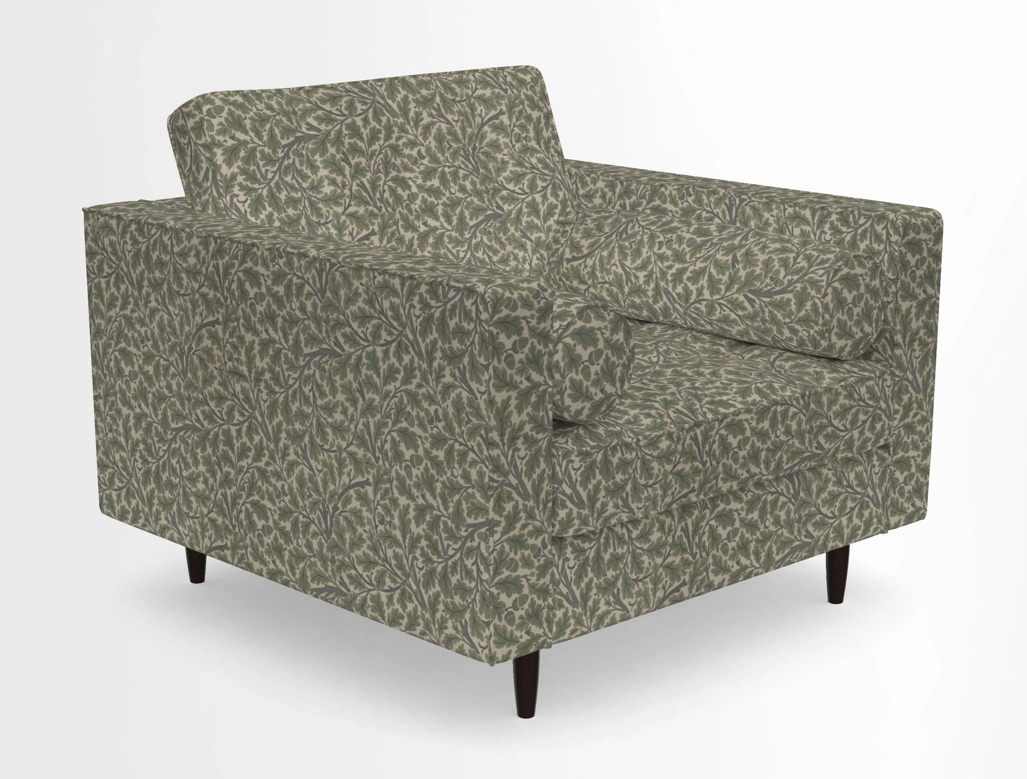 Marylebone Chair in Clever Tough And Eco Velvet Indigo