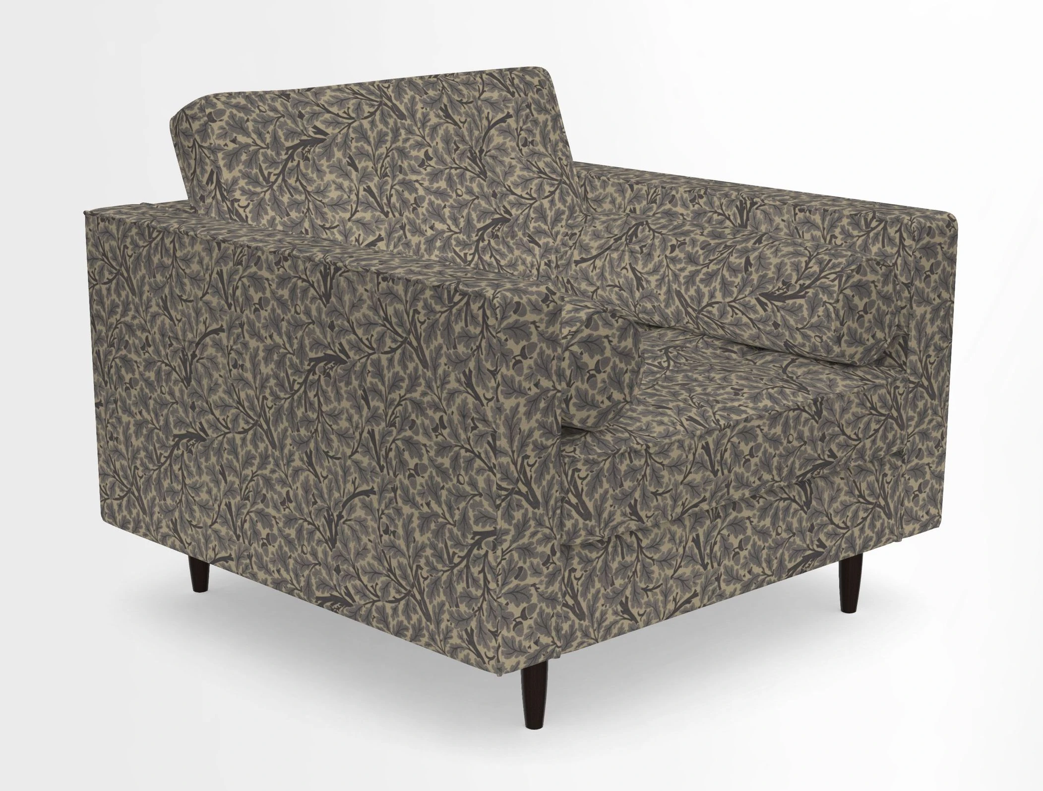 Marylebone Chair in Clever Tough And Eco Velvet Indigo