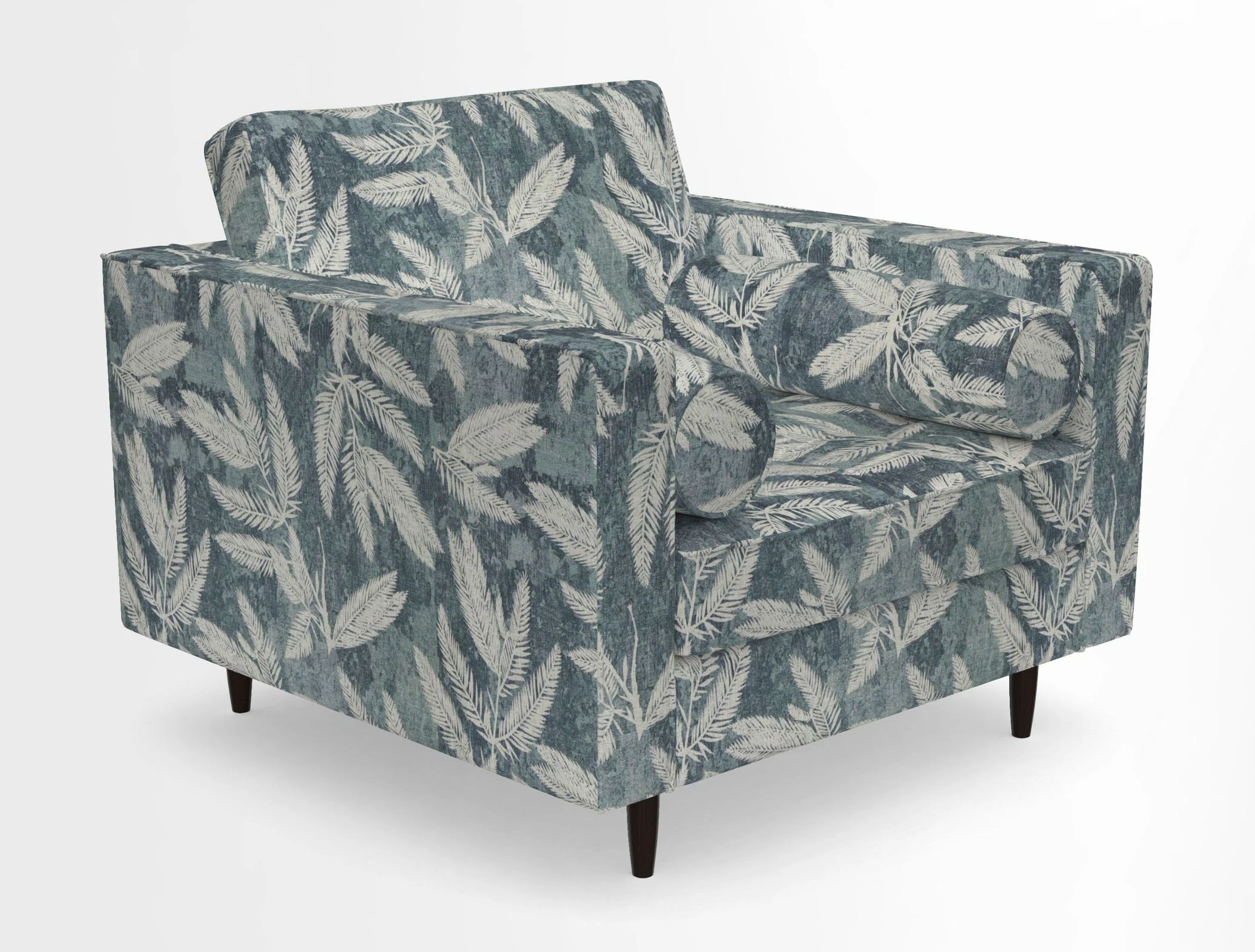 Marylebone Chair in Clever Tough And Eco Velvet Indigo