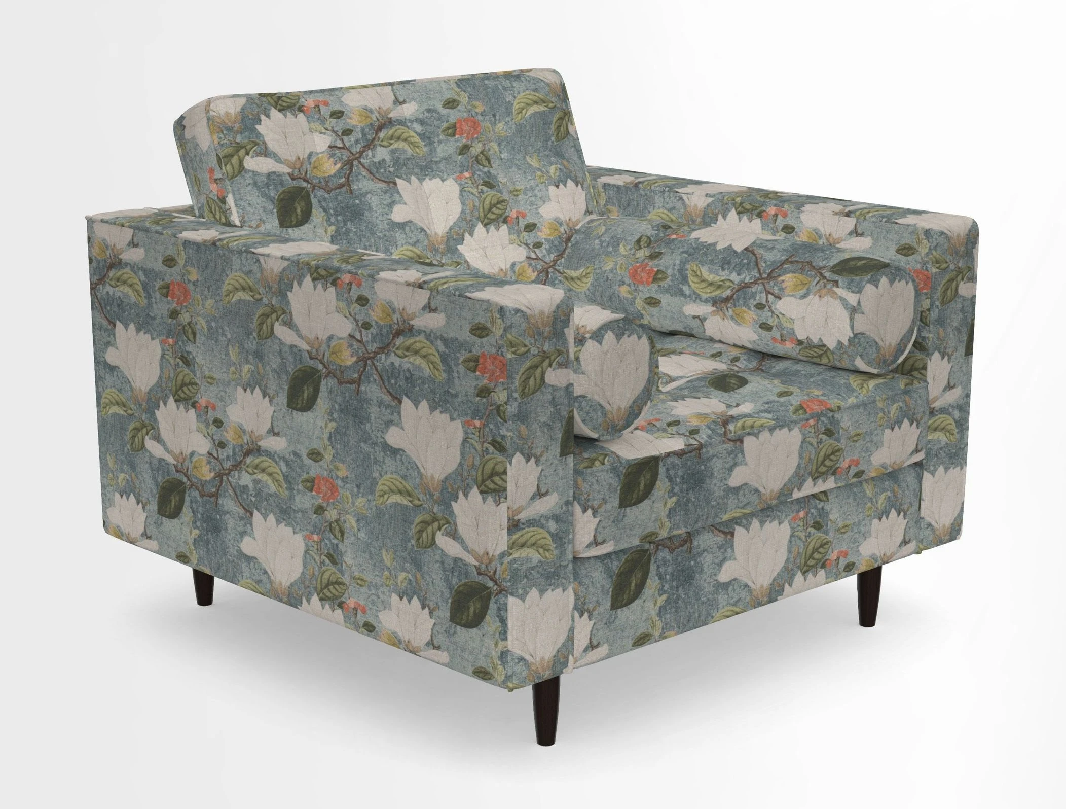 Marylebone Chair in Clever Tough And Eco Velvet Indigo