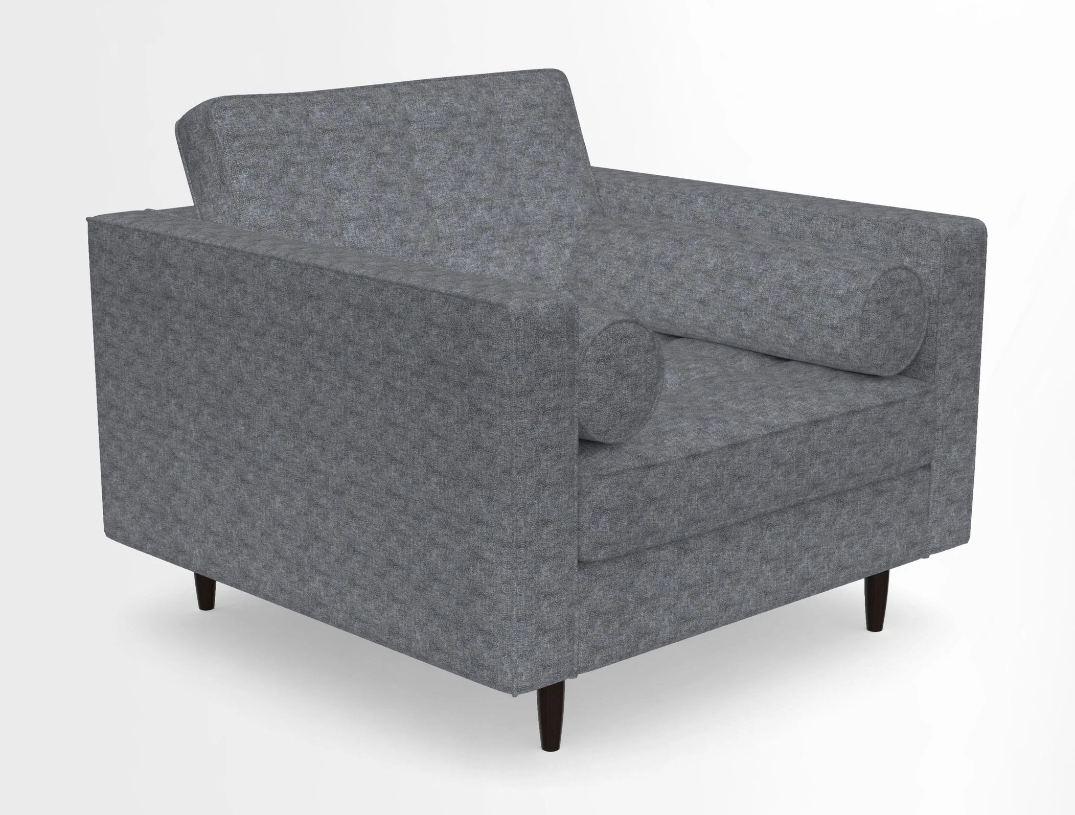 Marylebone Chair in Clever Tough And Eco Velvet Indigo
