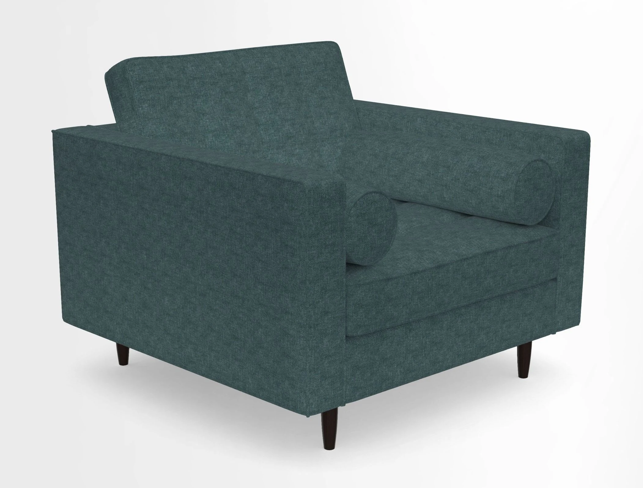 Marylebone Chair in Clever Tough And Eco Velvet Indigo