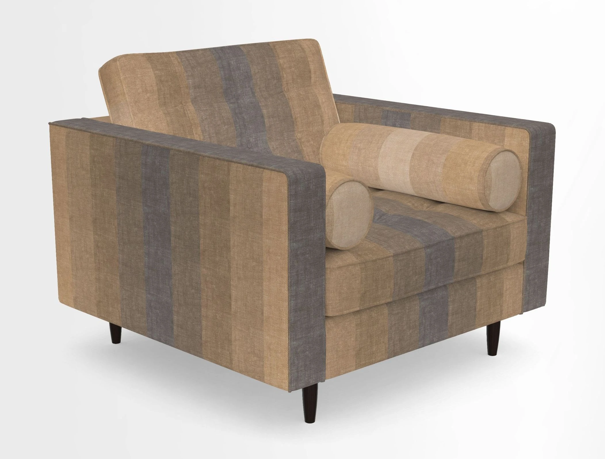Marylebone Chair in Clever Tough And Eco Velvet Indigo