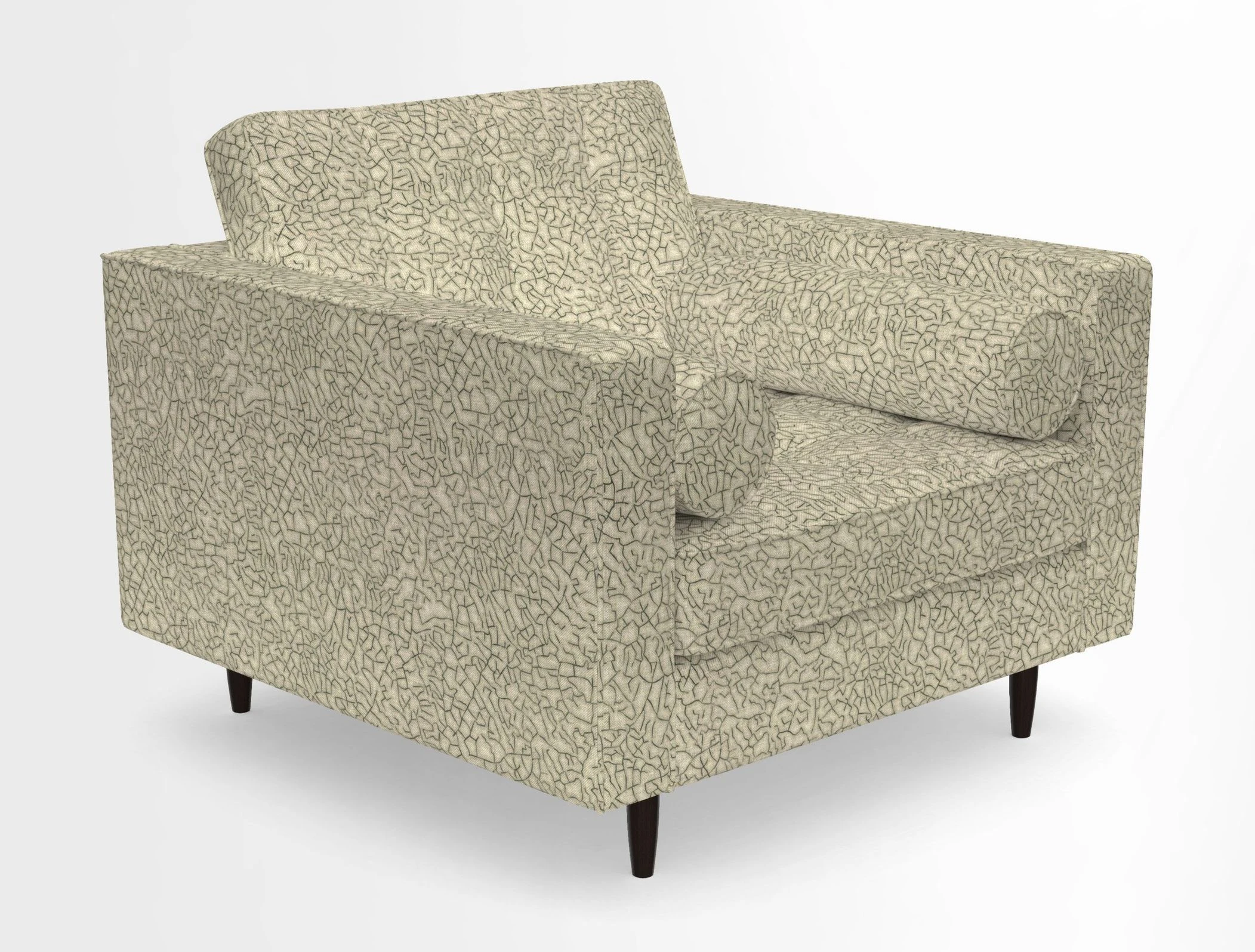 Marylebone Chair in Clever Tough And Eco Velvet Indigo