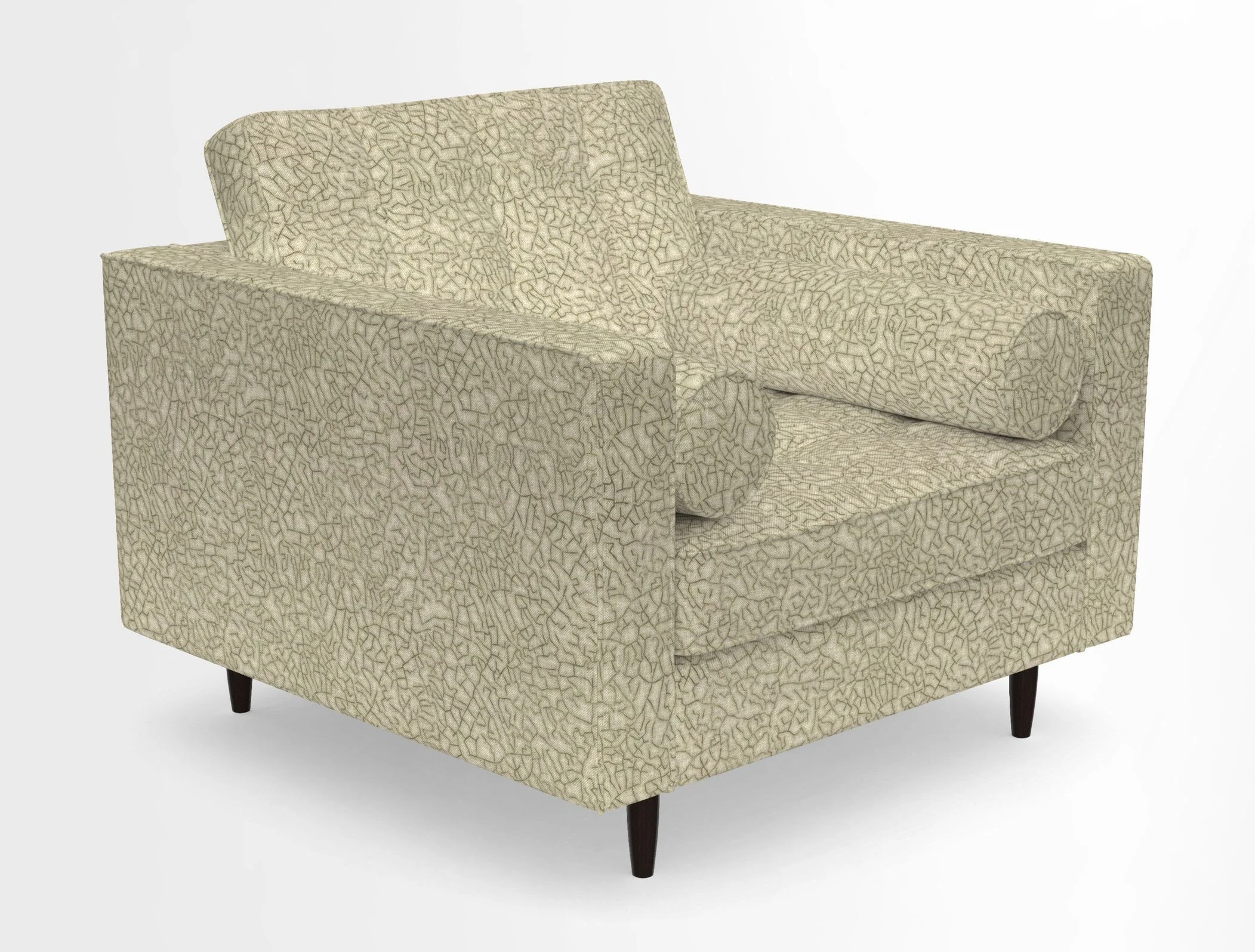 Marylebone Chair in Clever Tough And Eco Velvet Indigo