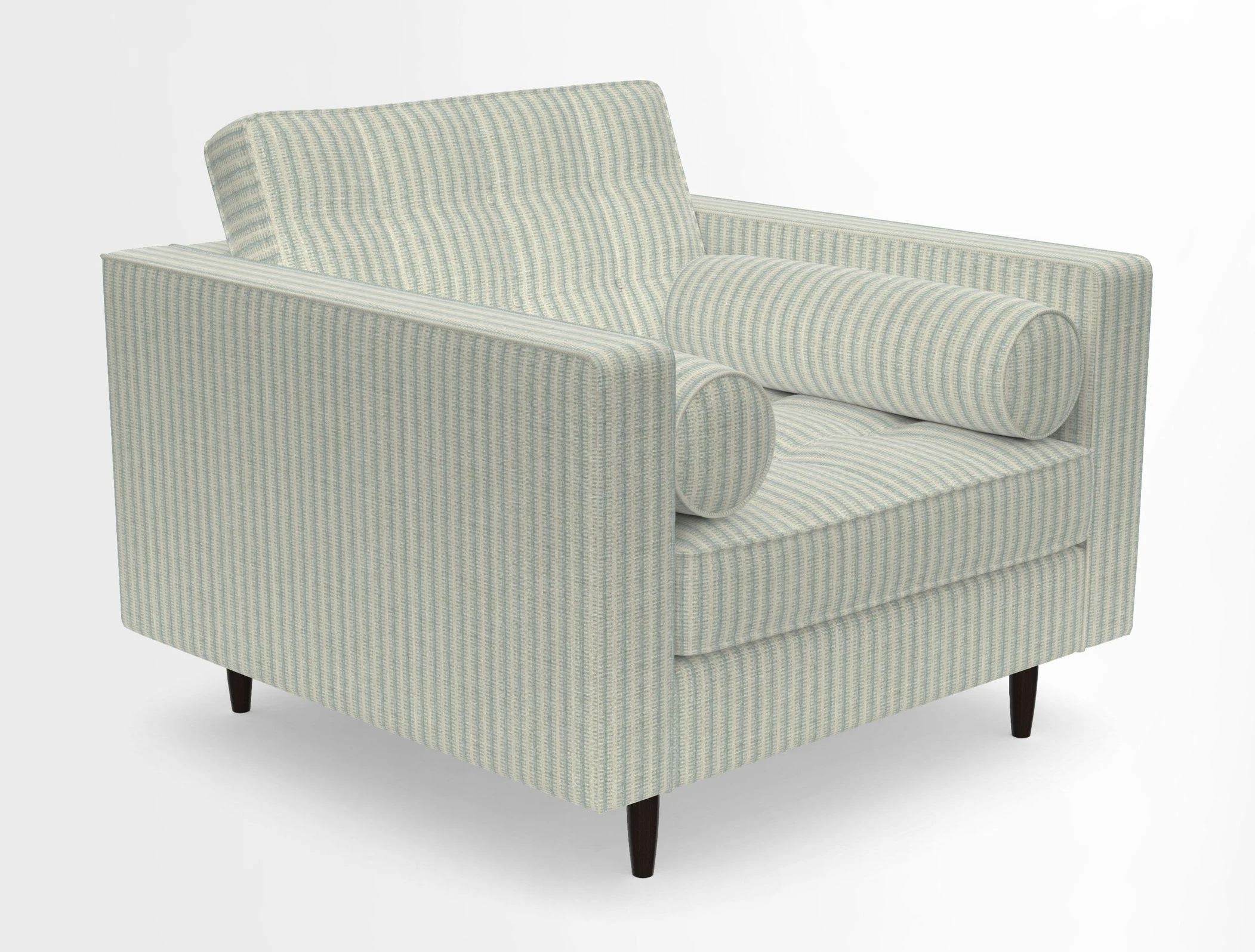 Marylebone Chair in Clever Tough And Eco Velvet Indigo