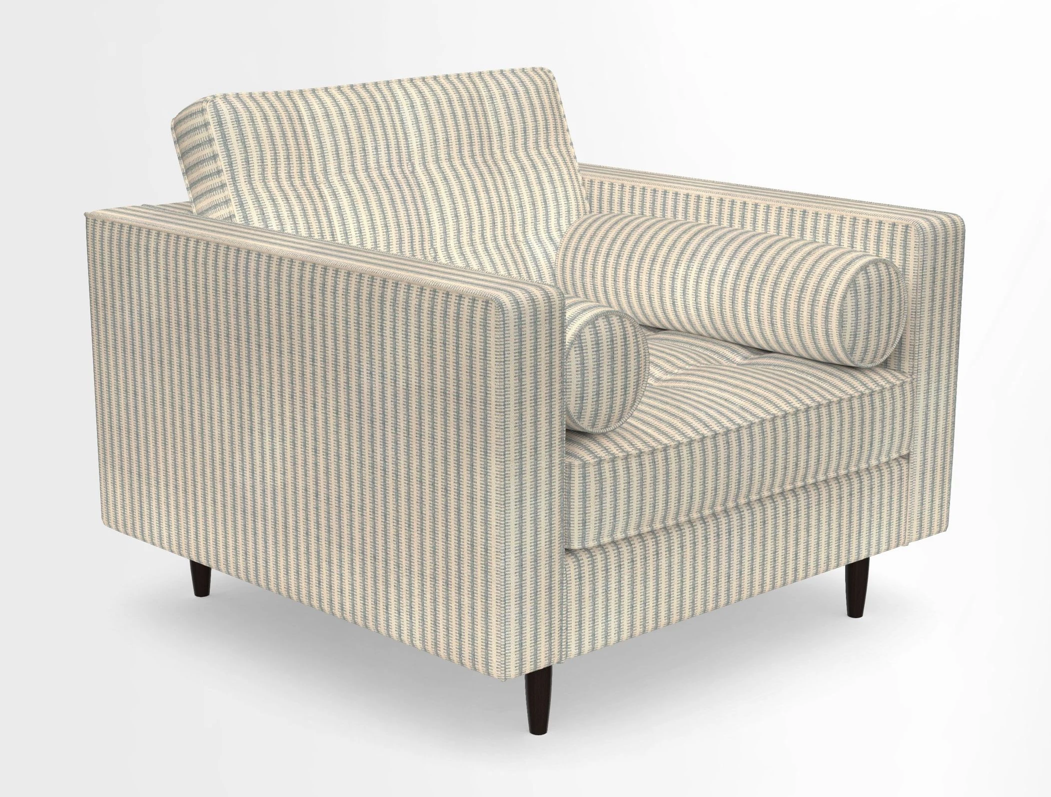 Marylebone Chair in Clever Tough And Eco Velvet Indigo