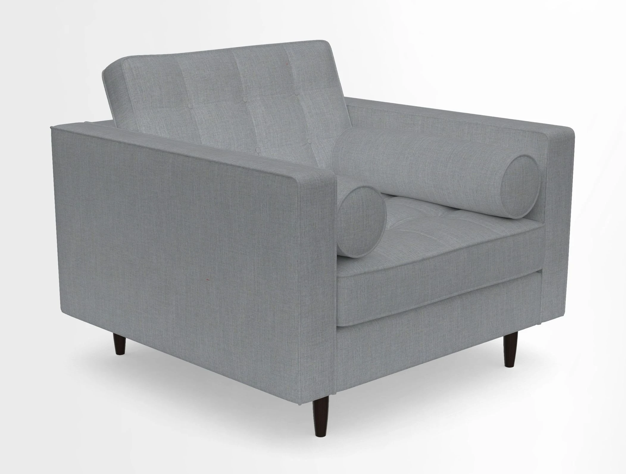 Marylebone Chair in Clever Tough And Eco Velvet Indigo