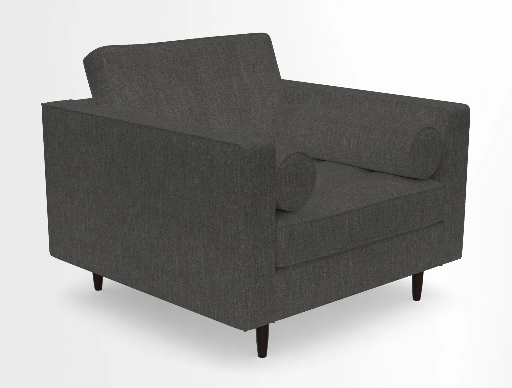 Marylebone Chair in Clever Tough And Eco Velvet Indigo