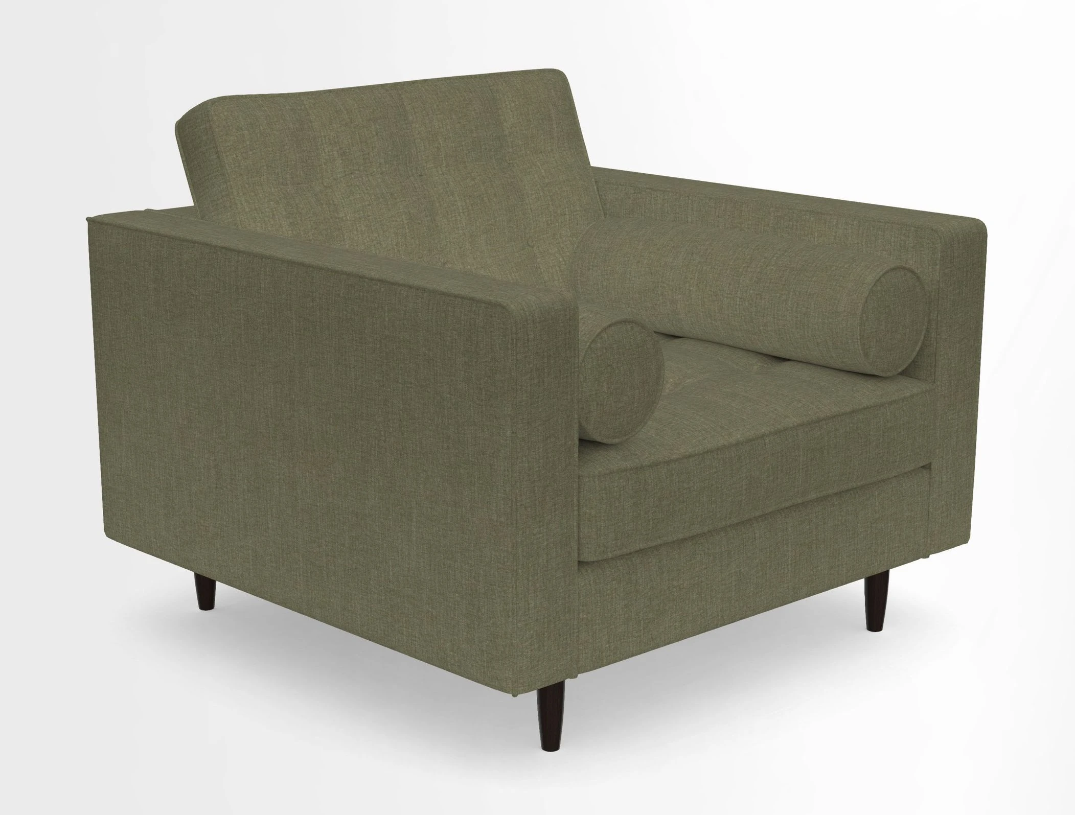 Marylebone Chair in Clever Tough And Eco Velvet Indigo