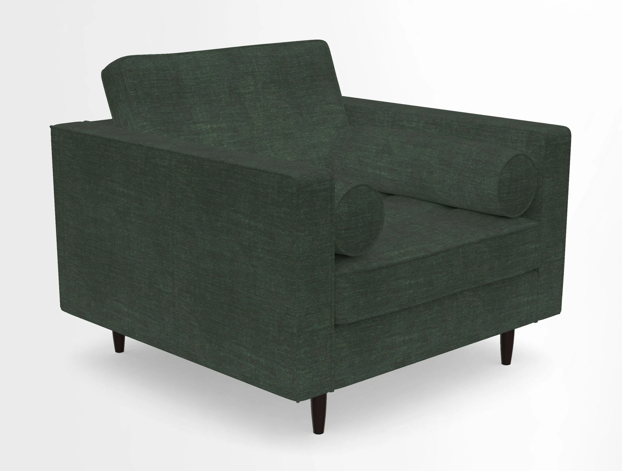 Marylebone Chair in Clever Tough And Eco Velvet Indigo