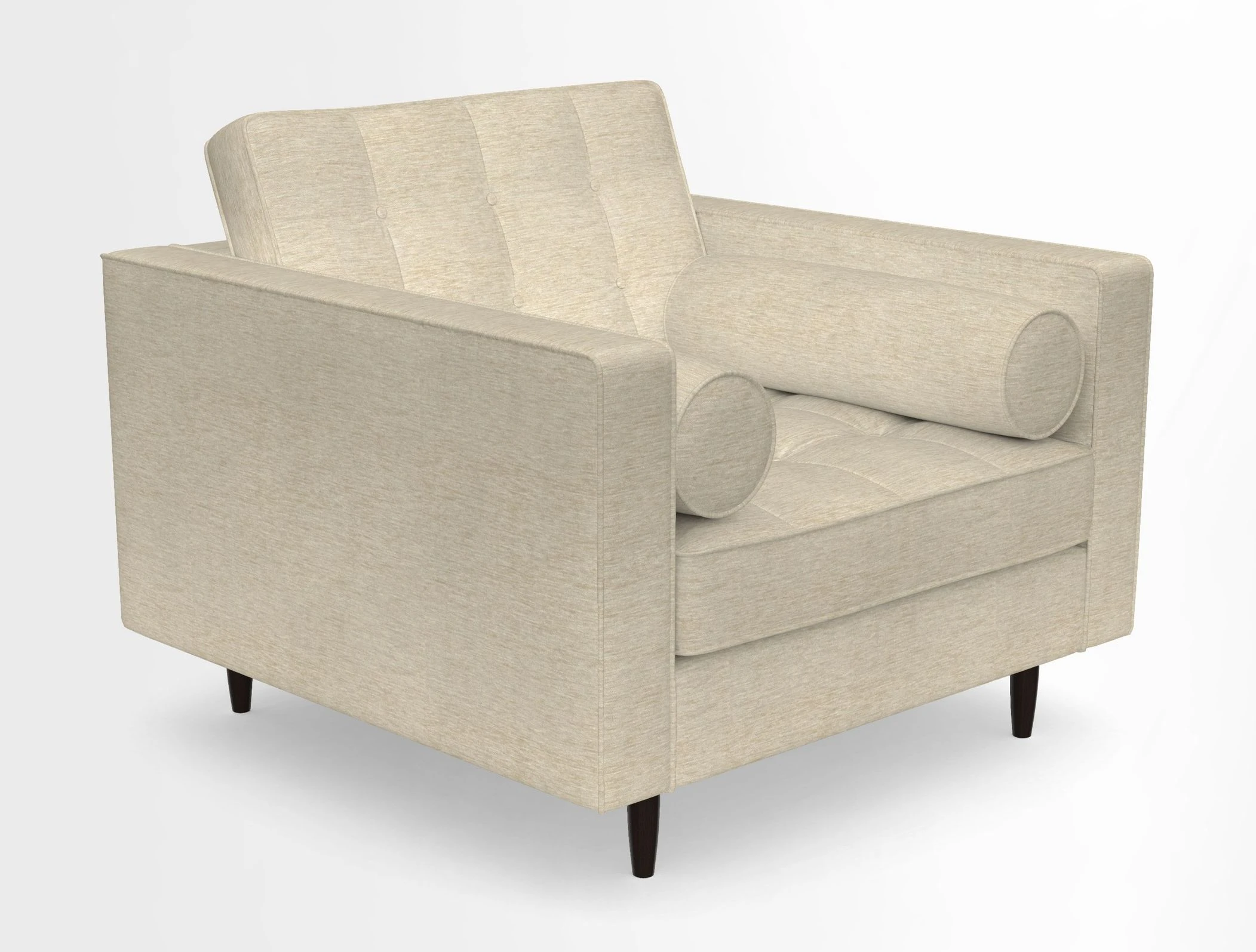 Marylebone Chair in Clever Tough And Eco Velvet Indigo