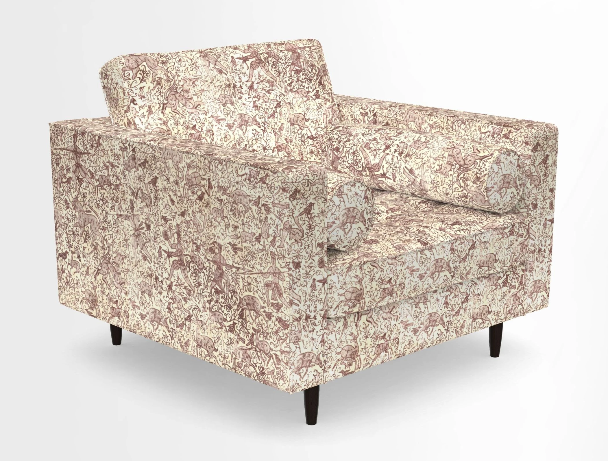 Marylebone Chair in Clever Tough And Eco Velvet Indigo