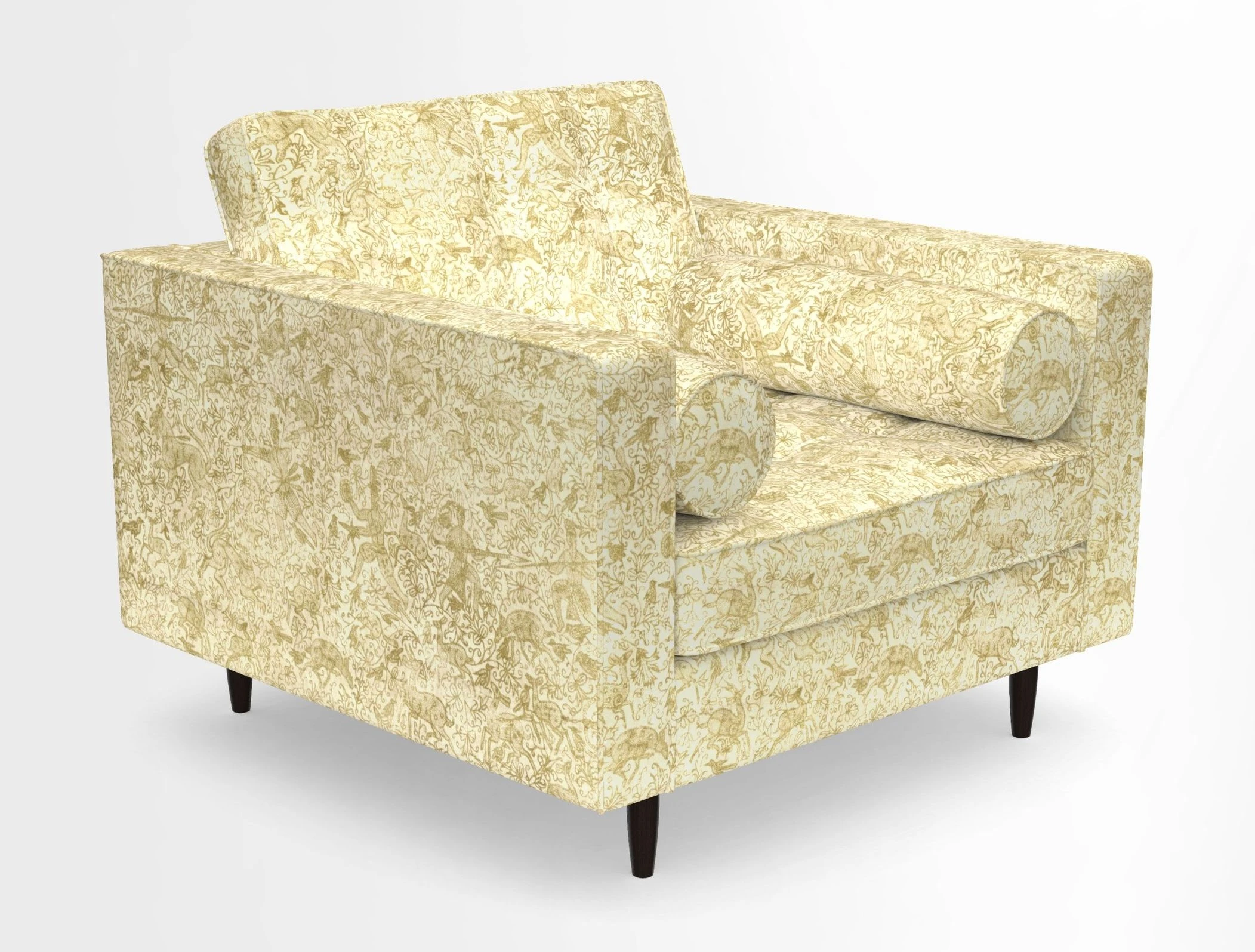 Marylebone Chair in Clever Tough And Eco Velvet Indigo