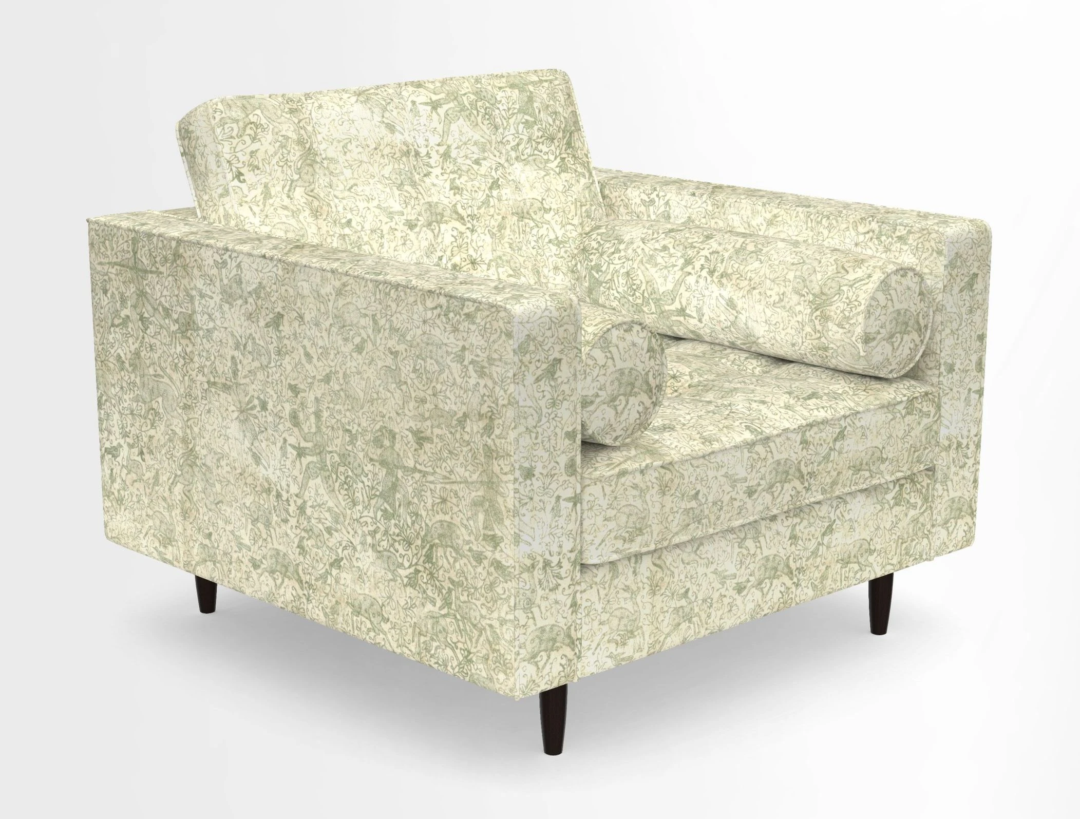 Marylebone Chair in Clever Tough And Eco Velvet Indigo
