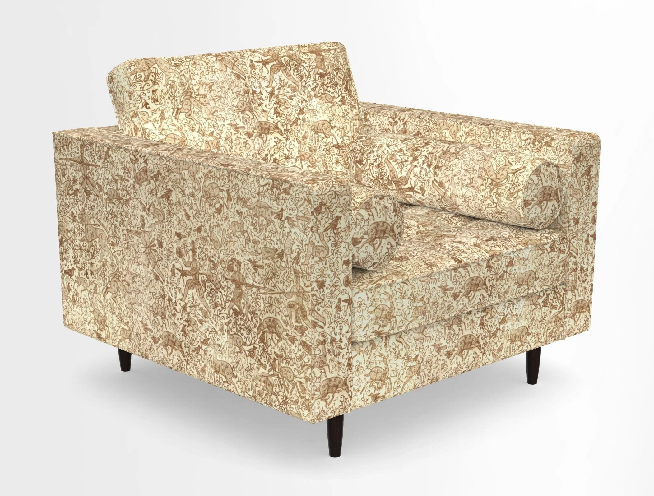 Marylebone Chair in Clever Tough And Eco Velvet Indigo