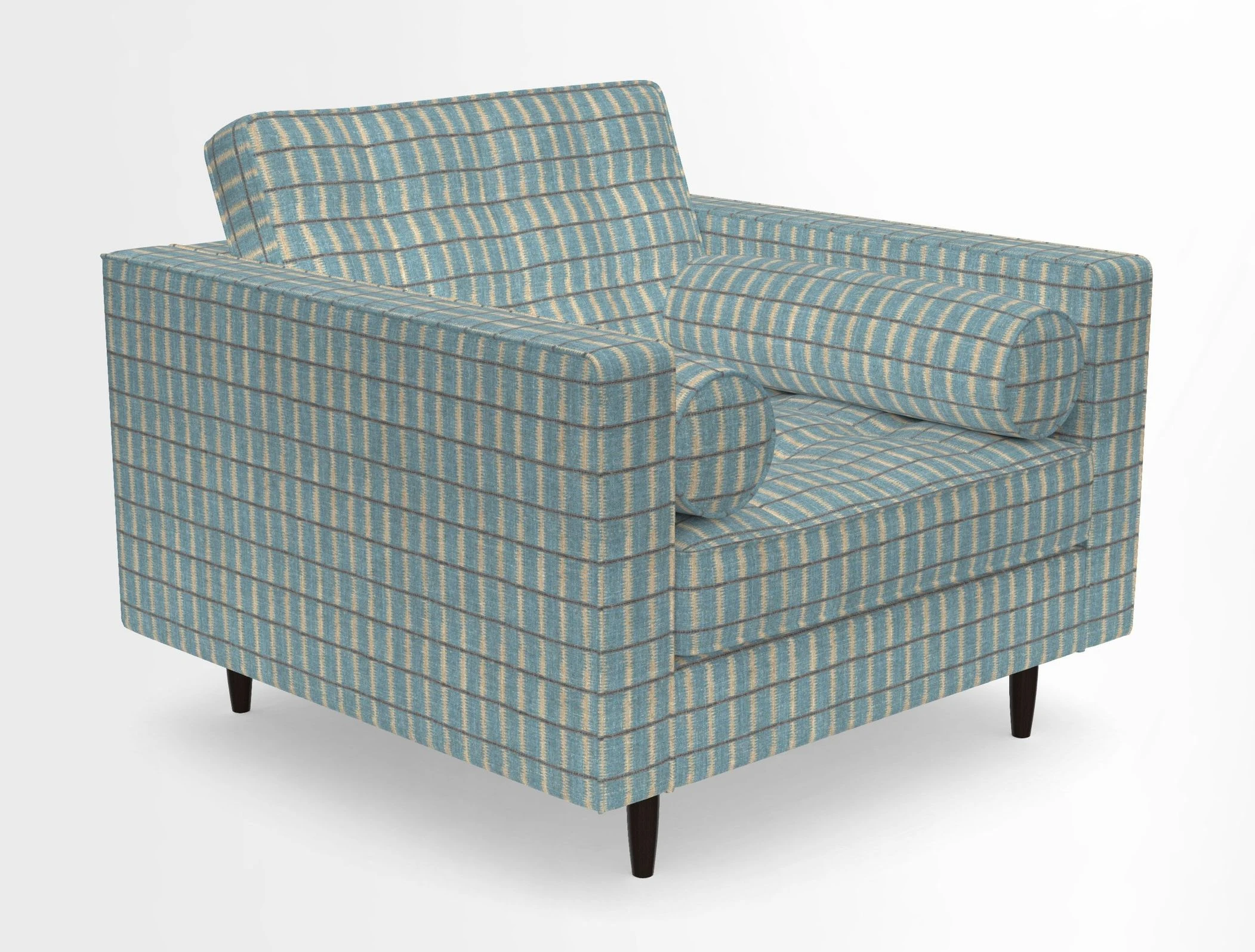 Marylebone Chair in Clever Tough And Eco Velvet Indigo