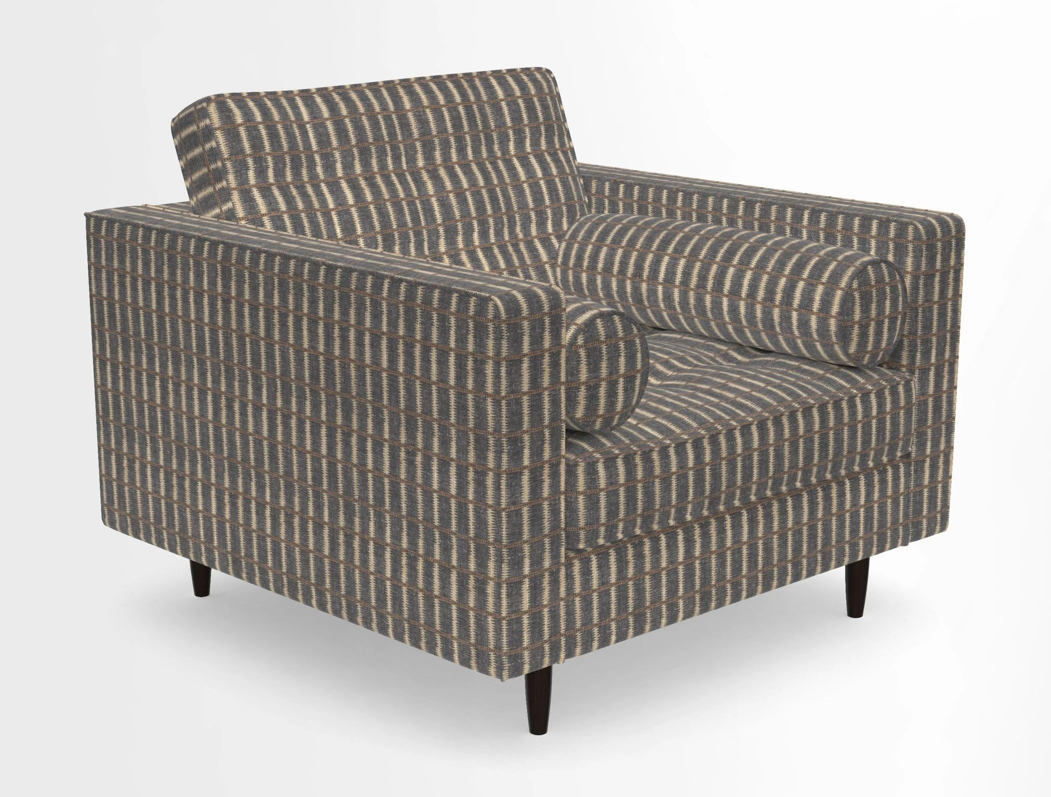 Marylebone Chair in Clever Tough And Eco Velvet Indigo