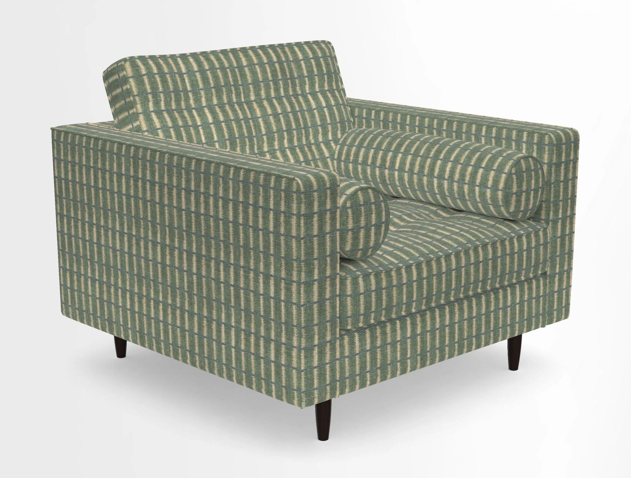 Marylebone Chair in Clever Tough And Eco Velvet Indigo