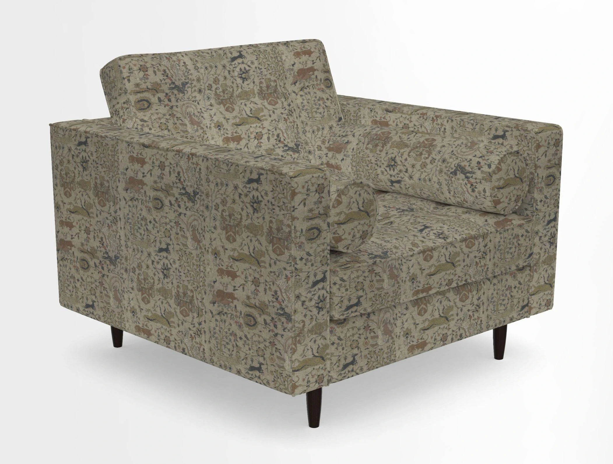 Marylebone Chair in Clever Tough And Eco Velvet Indigo