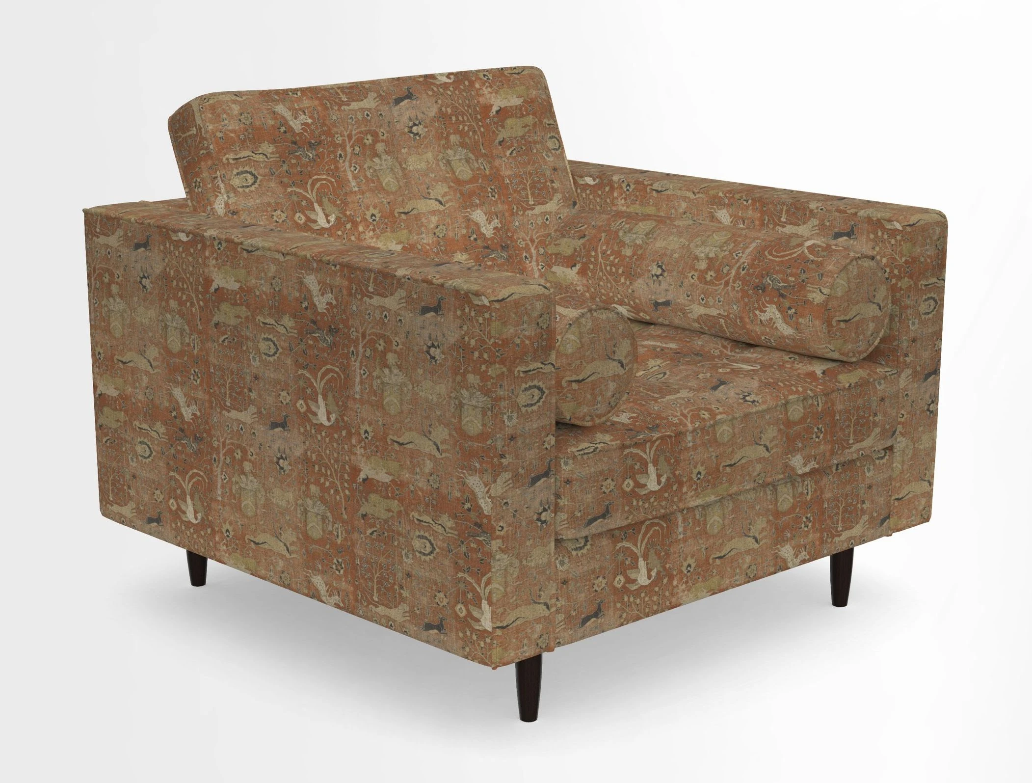 Marylebone Chair in Clever Tough And Eco Velvet Indigo