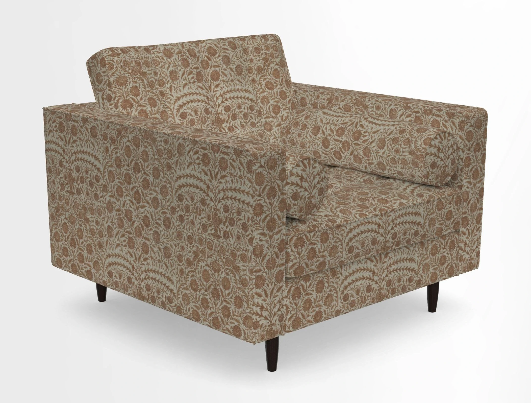 Marylebone Chair in Clever Tough And Eco Velvet Indigo