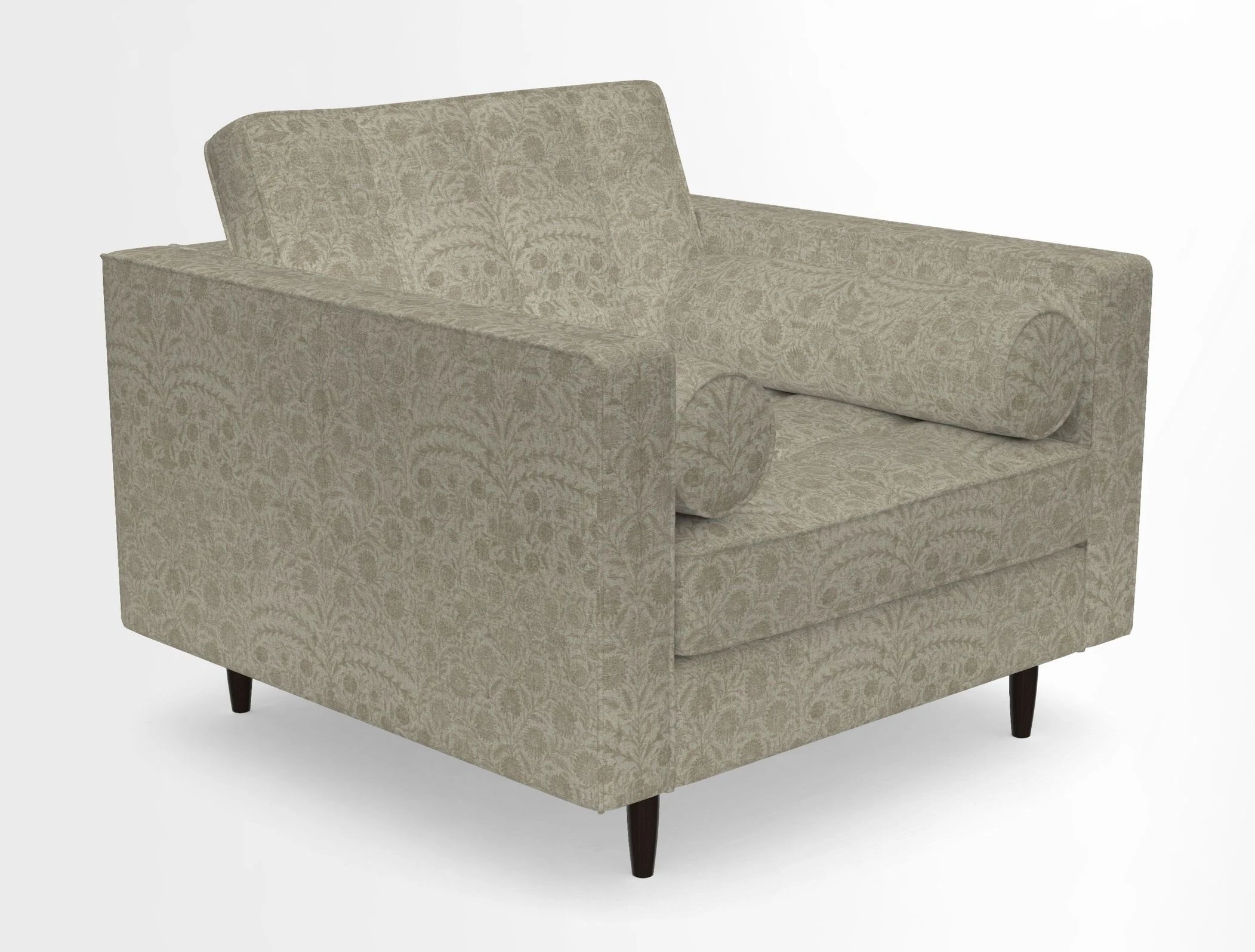 Marylebone Chair in Clever Tough And Eco Velvet Indigo
