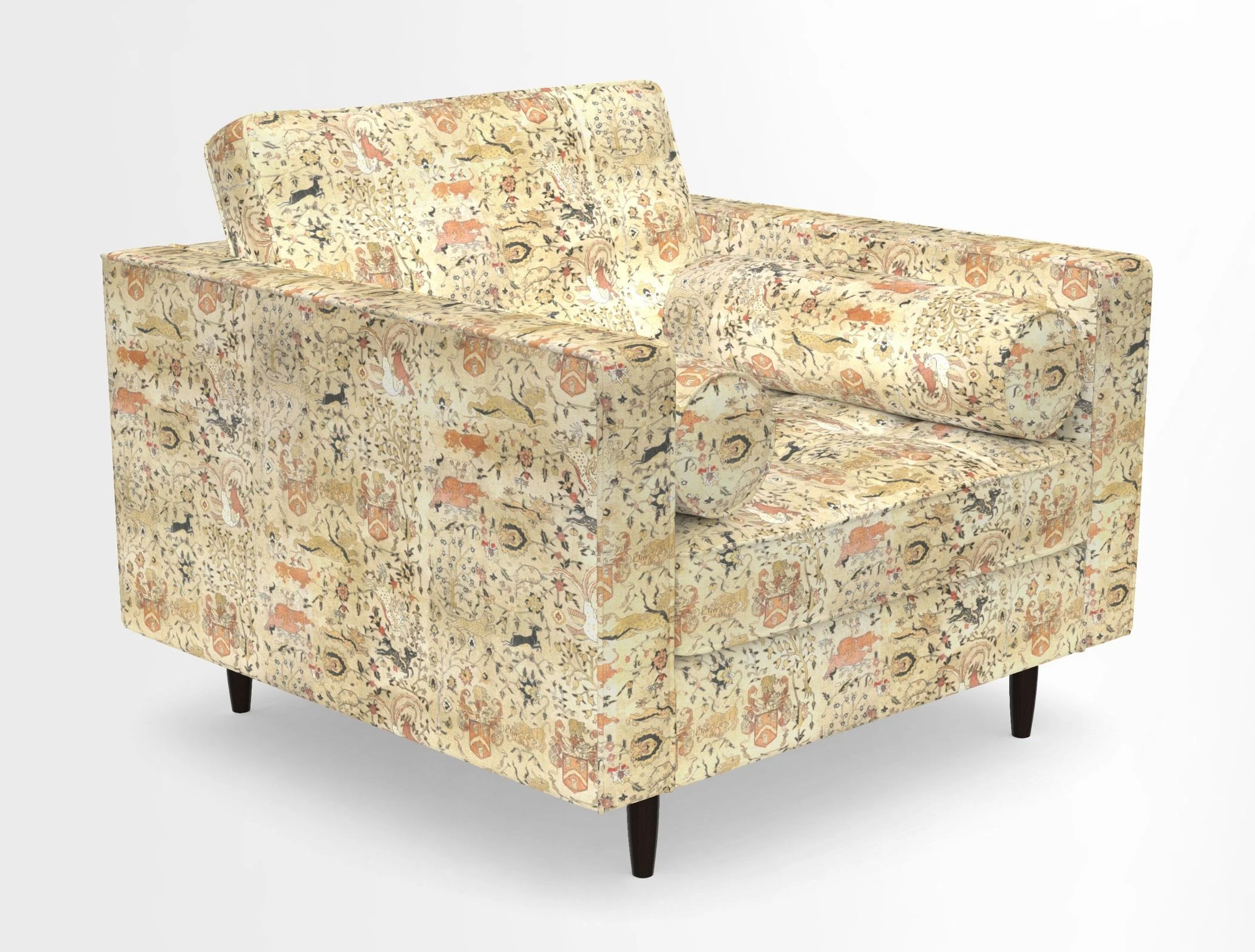 Marylebone Chair in Clever Tough And Eco Velvet Indigo