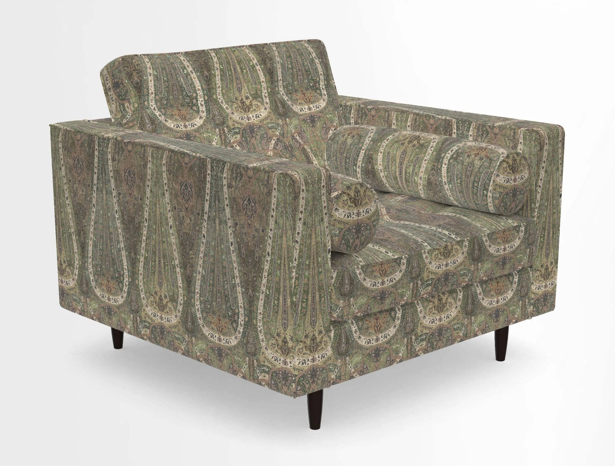 Marylebone Chair in Clever Tough And Eco Velvet Indigo