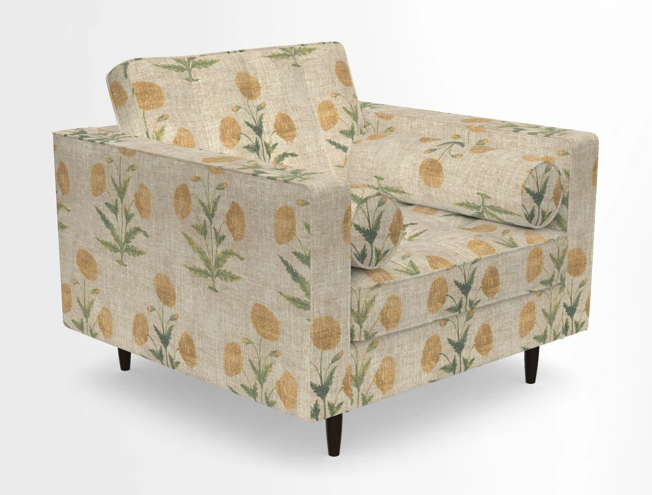 Marylebone Chair in Clever Tough And Eco Velvet Indigo