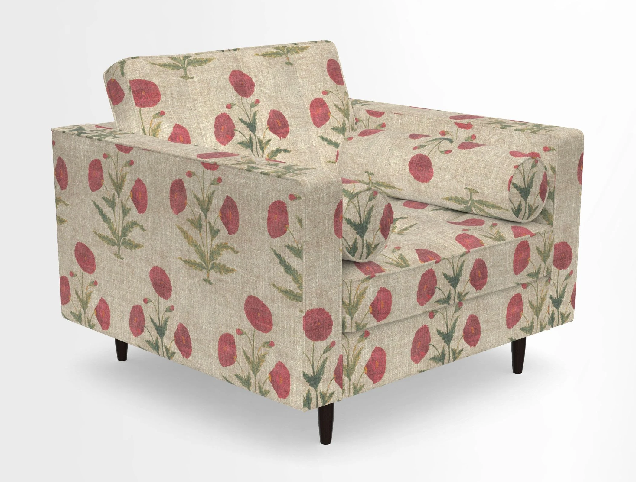 Marylebone Chair in Clever Tough And Eco Velvet Indigo