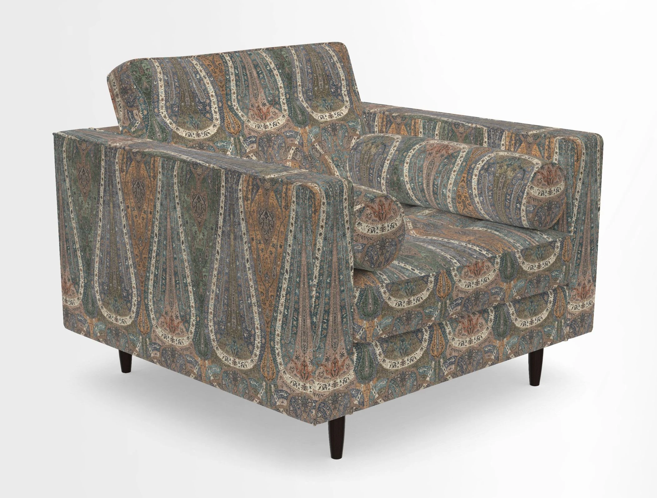 Marylebone Chair in Clever Tough And Eco Velvet Indigo