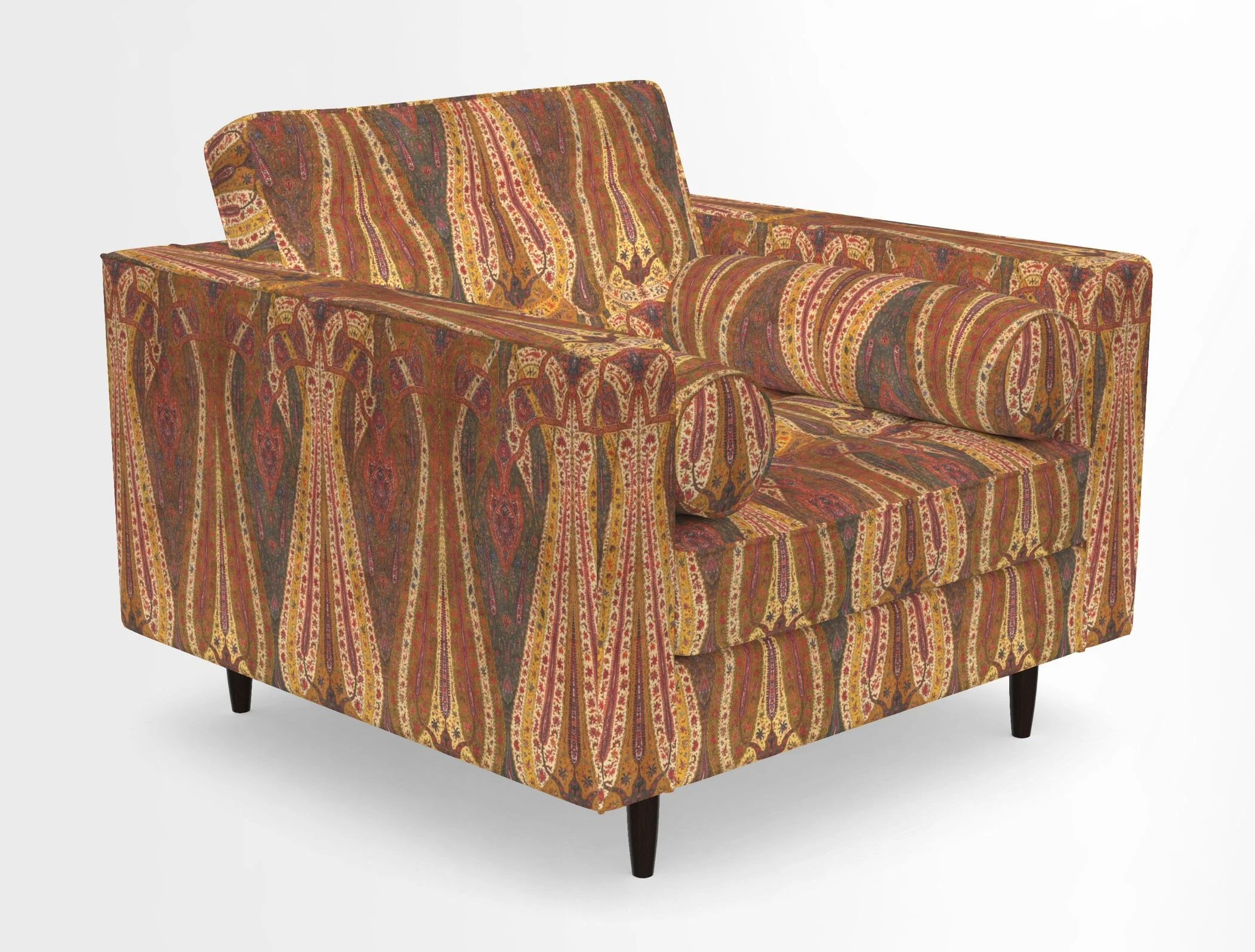 Marylebone Chair in Clever Tough And Eco Velvet Indigo