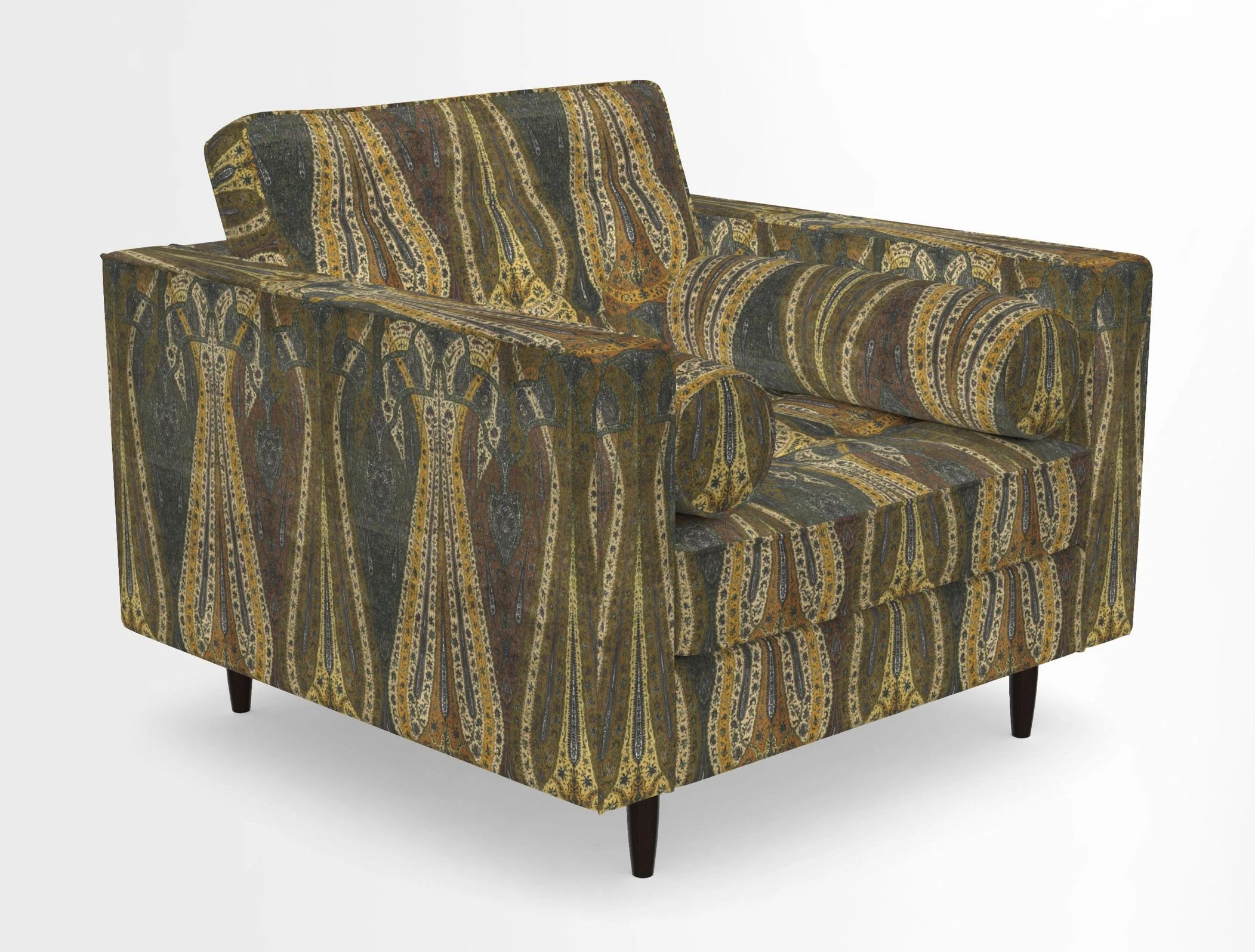 Marylebone Chair in Clever Tough And Eco Velvet Indigo