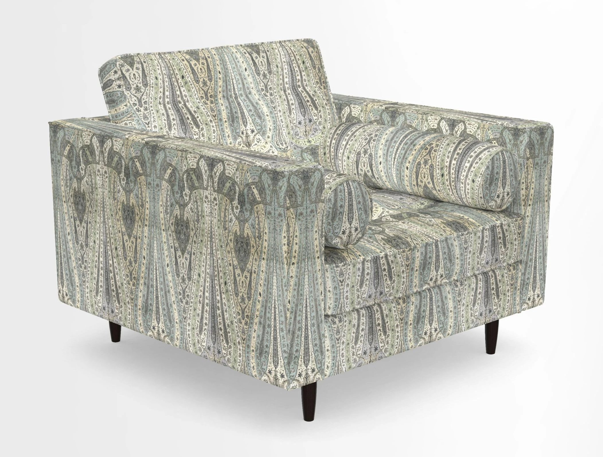 Marylebone Chair in Clever Tough And Eco Velvet Indigo