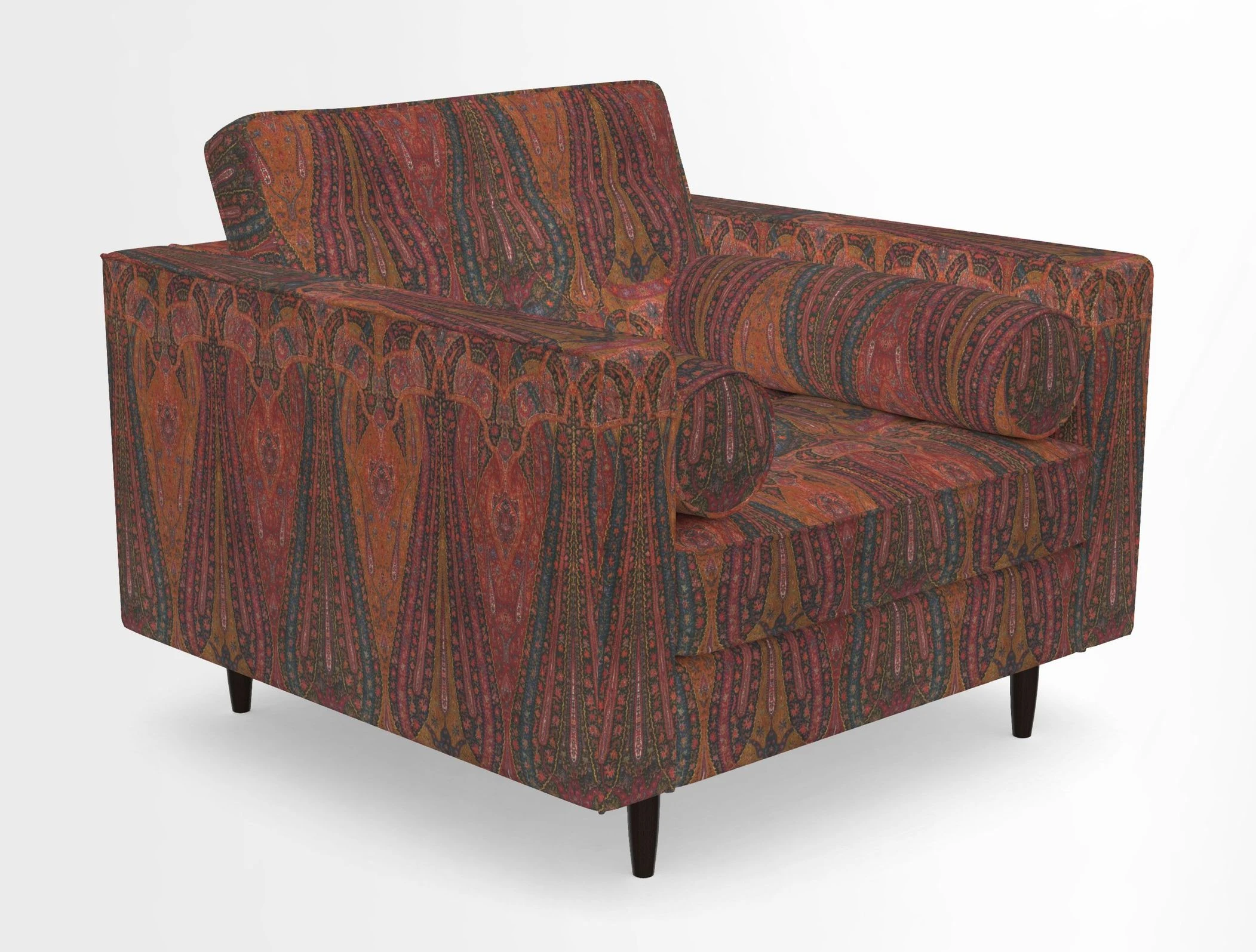 Marylebone Chair in Clever Tough And Eco Velvet Indigo