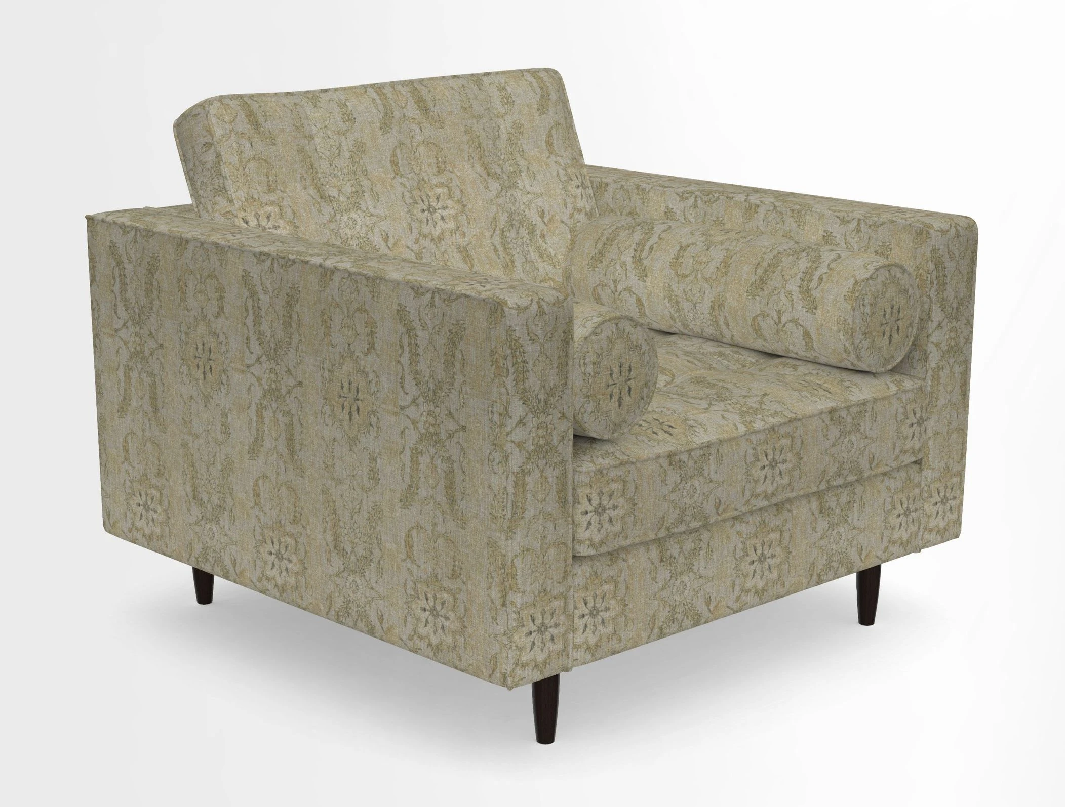 Marylebone Chair in Clever Tough And Eco Velvet Indigo