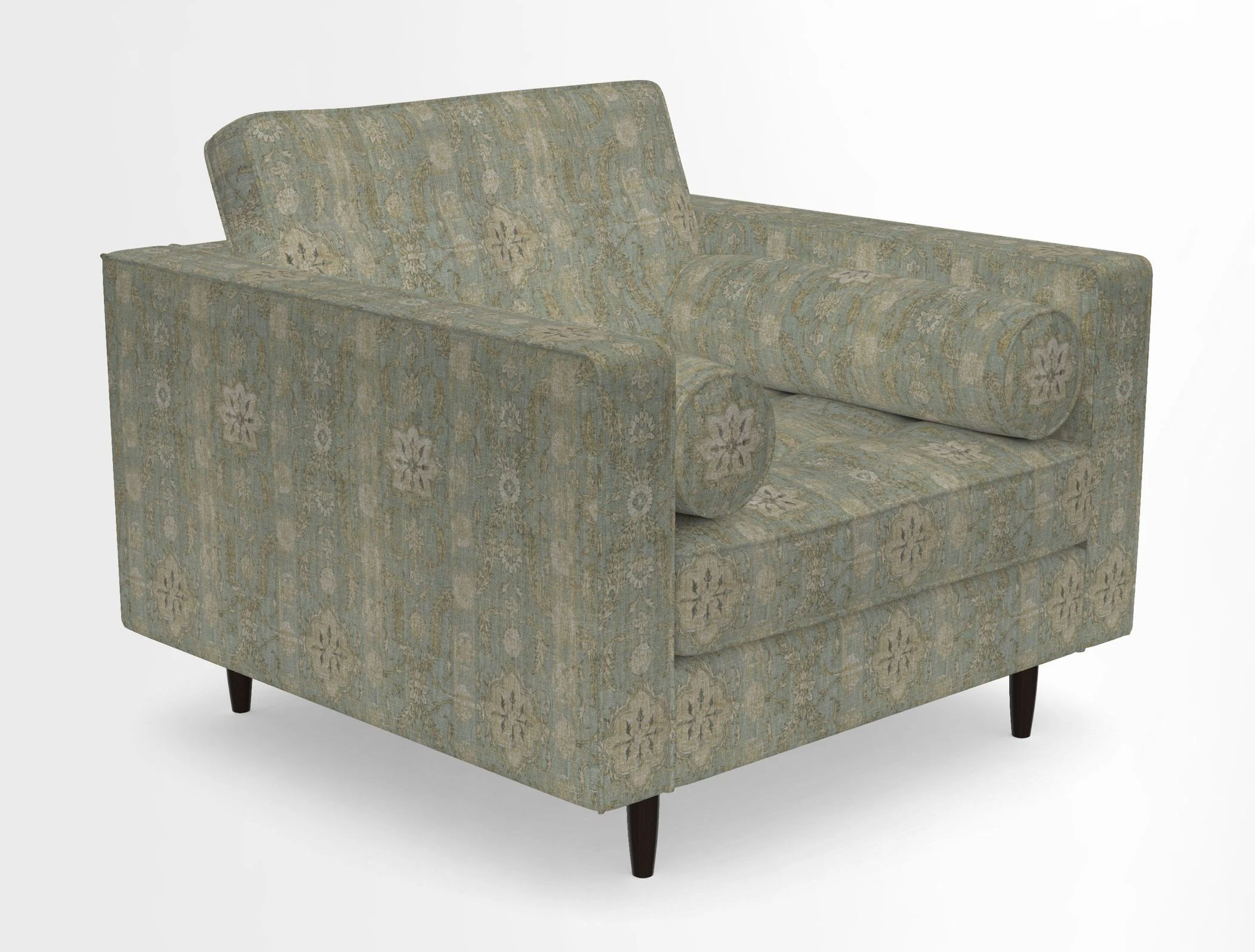 Marylebone Chair in Clever Tough And Eco Velvet Indigo