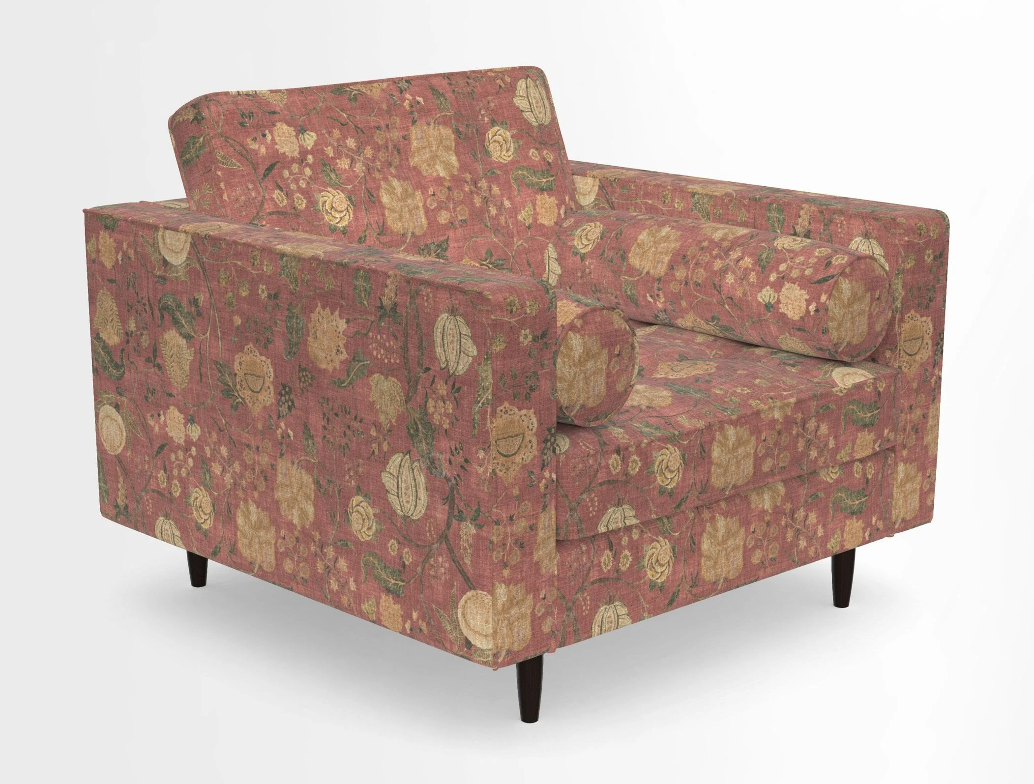 Marylebone Chair in Clever Tough And Eco Velvet Indigo