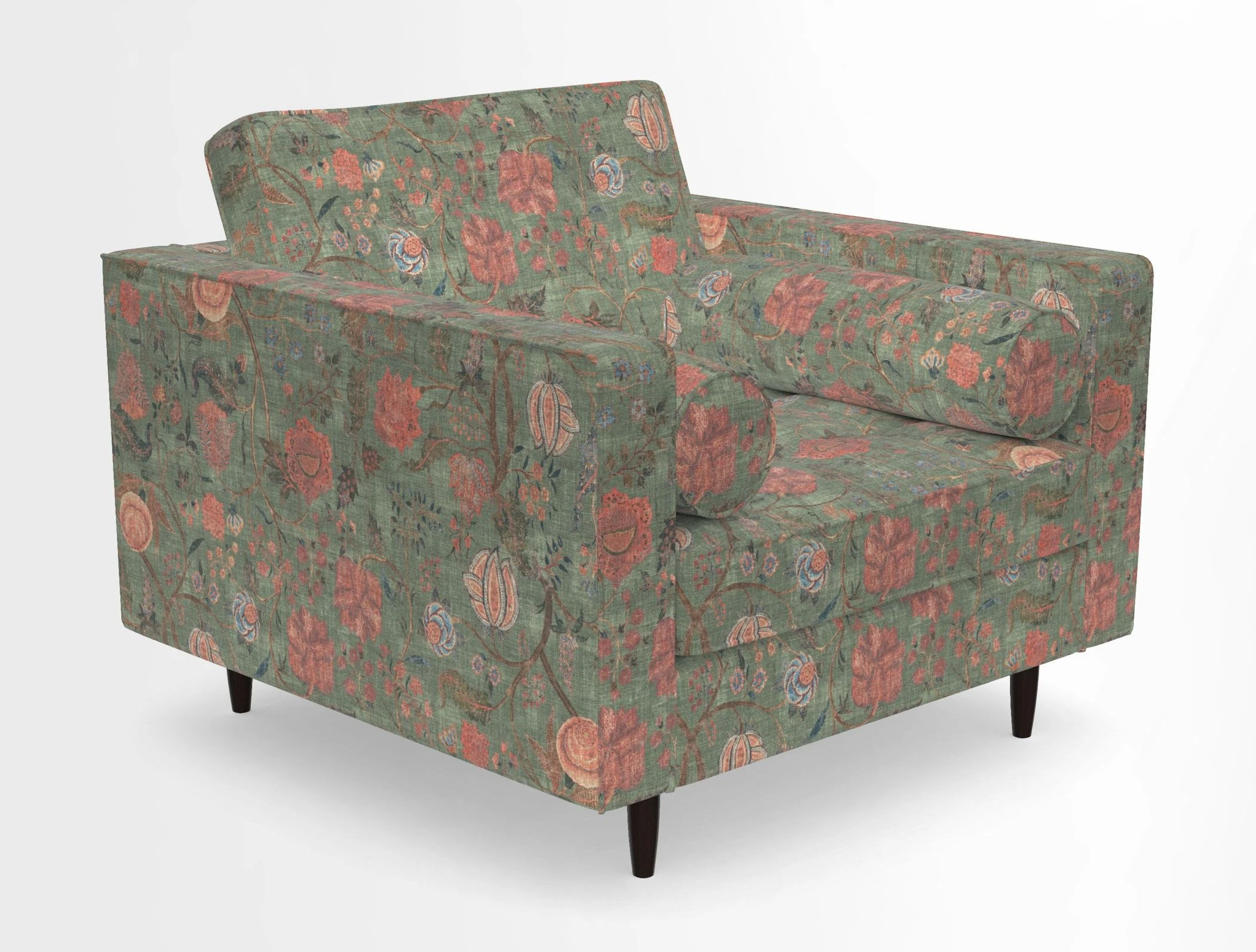 Marylebone Chair in Clever Tough And Eco Velvet Indigo