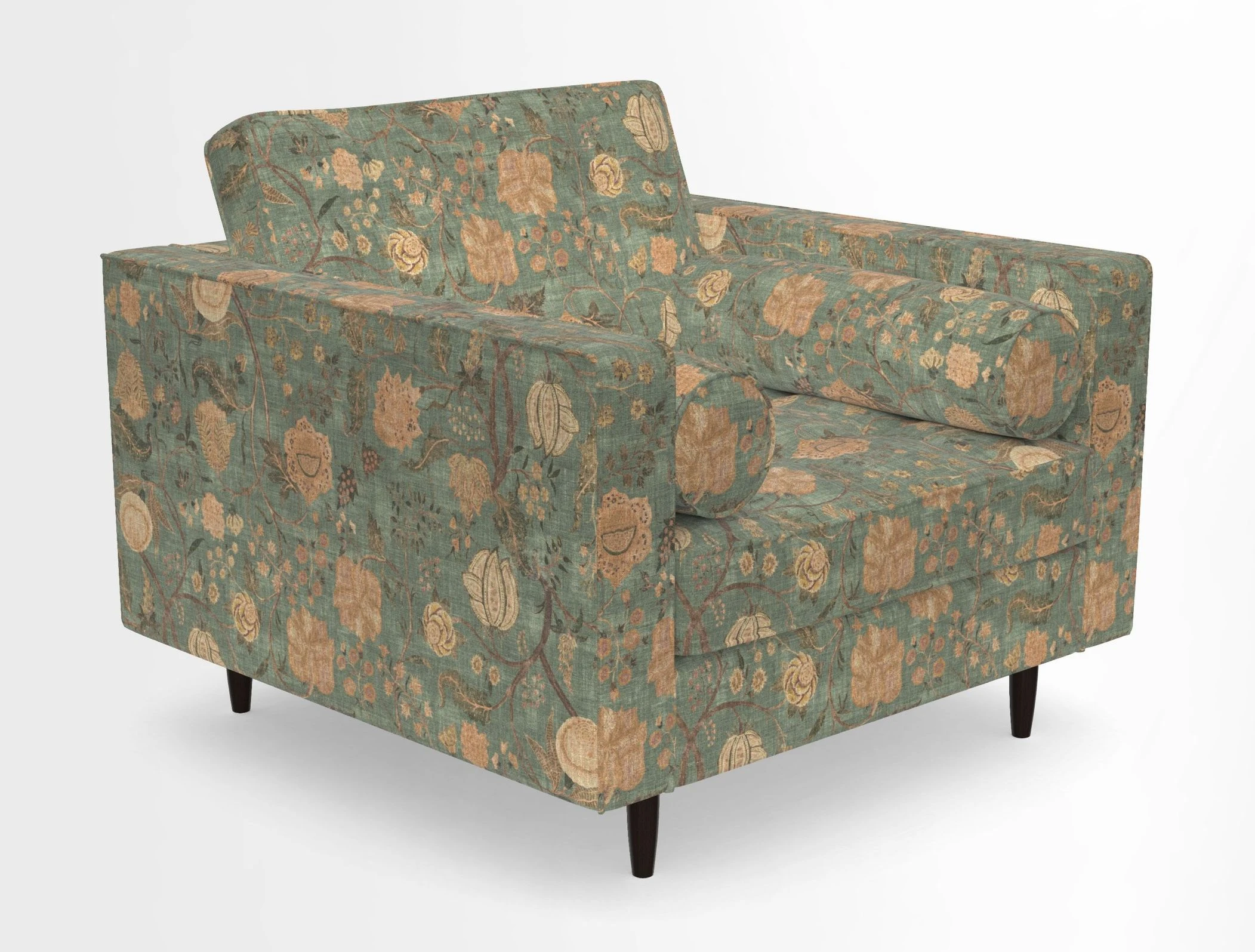 Marylebone Chair in Clever Tough And Eco Velvet Indigo