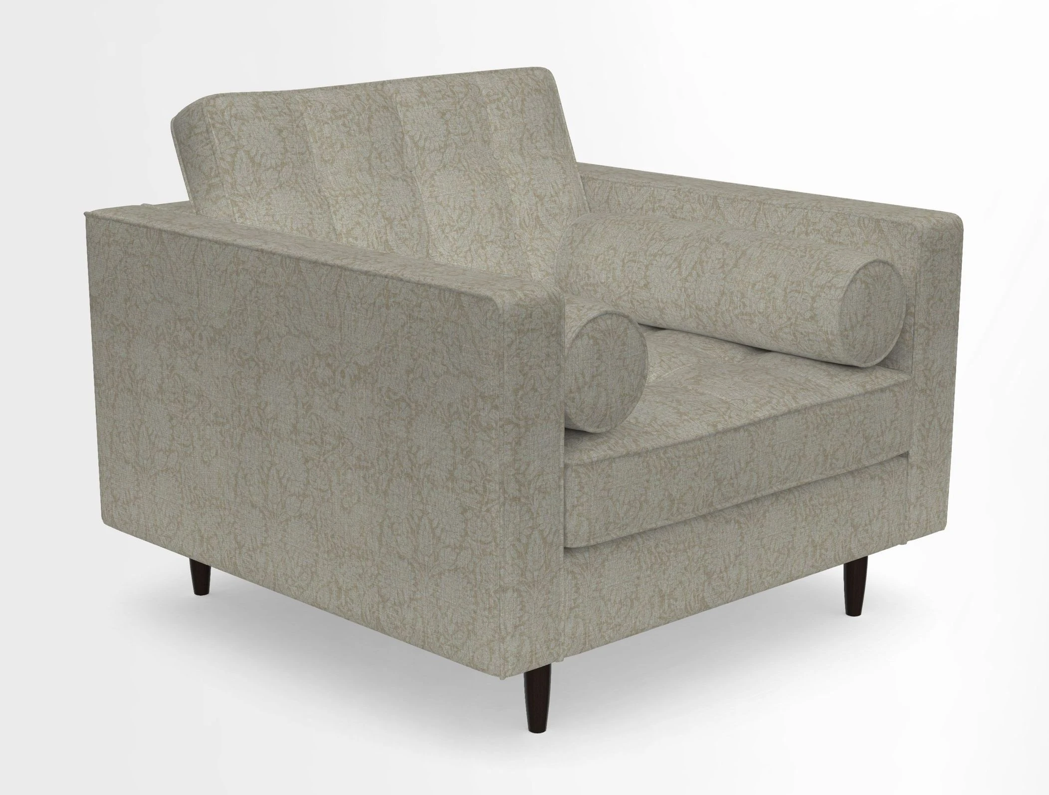 Marylebone Chair in Clever Tough And Eco Velvet Indigo
