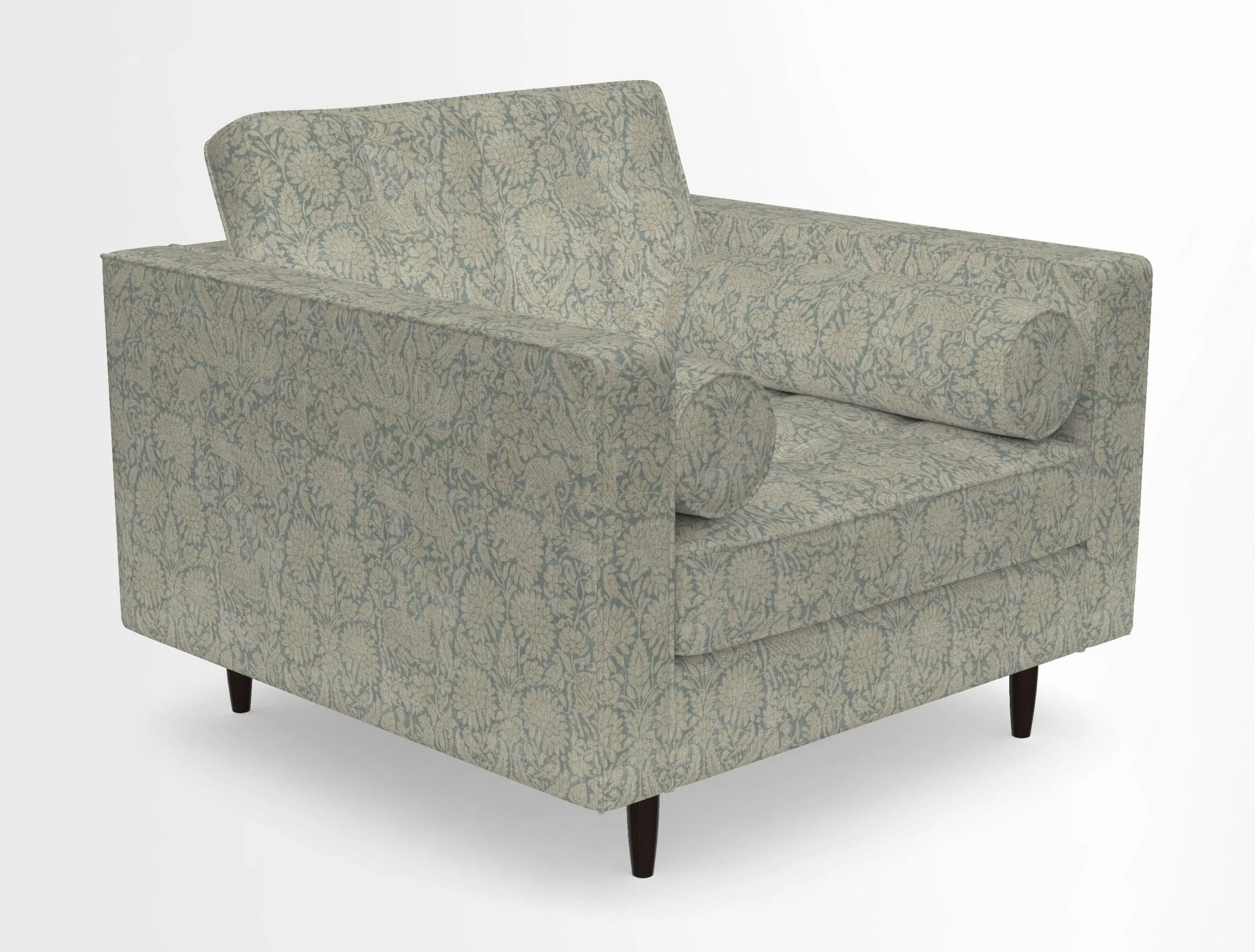 Marylebone Chair in Clever Tough And Eco Velvet Indigo