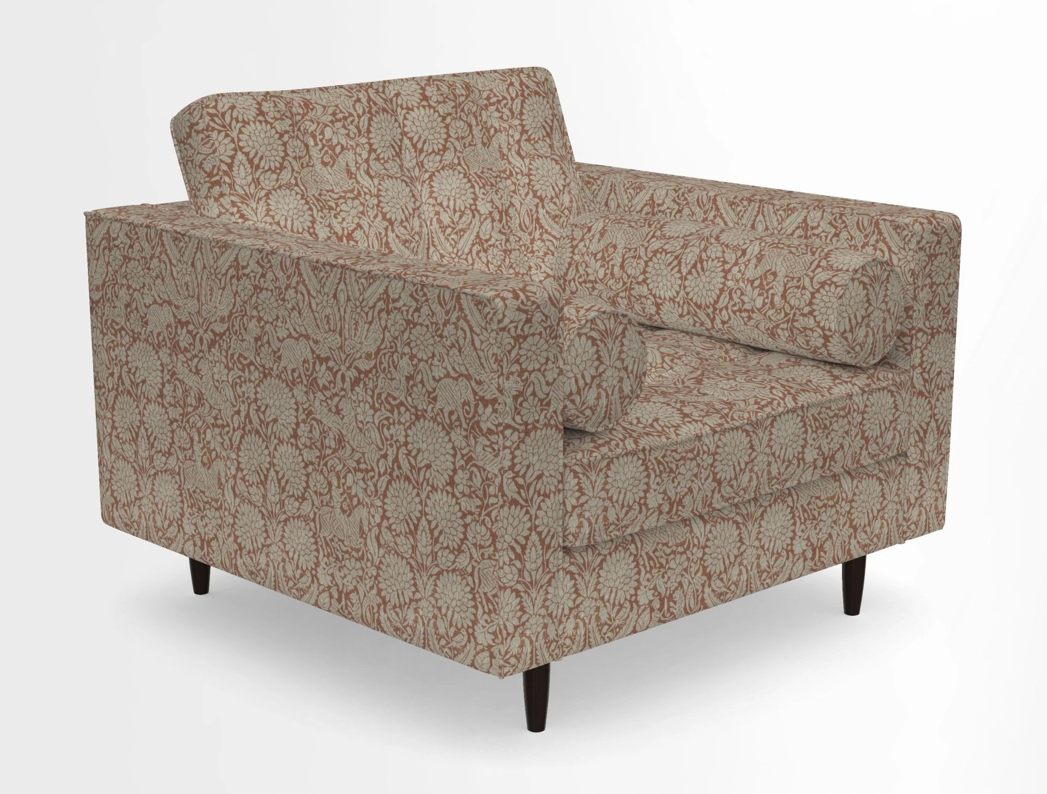 Marylebone Chair in Clever Tough And Eco Velvet Indigo