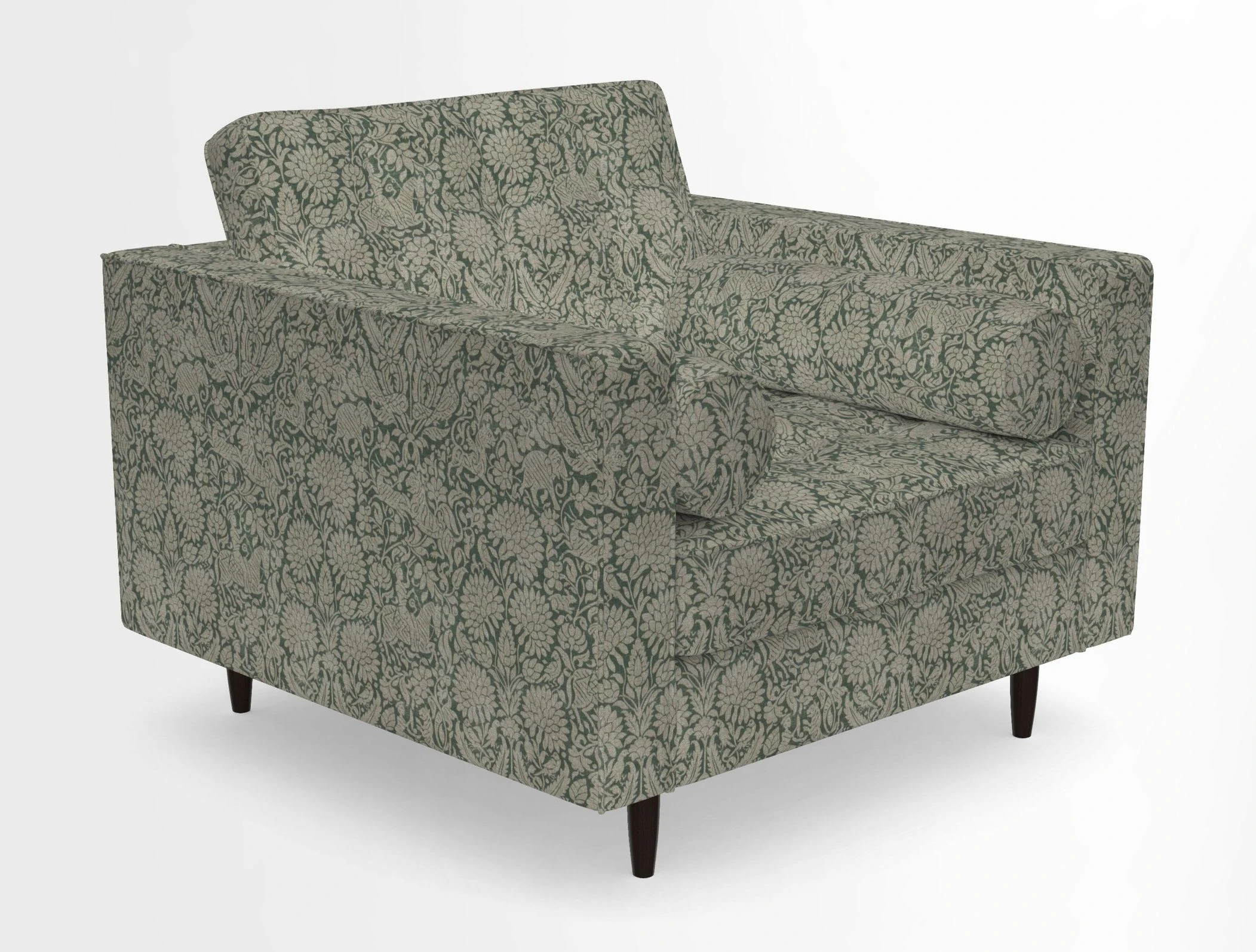 Marylebone Chair in Clever Tough And Eco Velvet Indigo