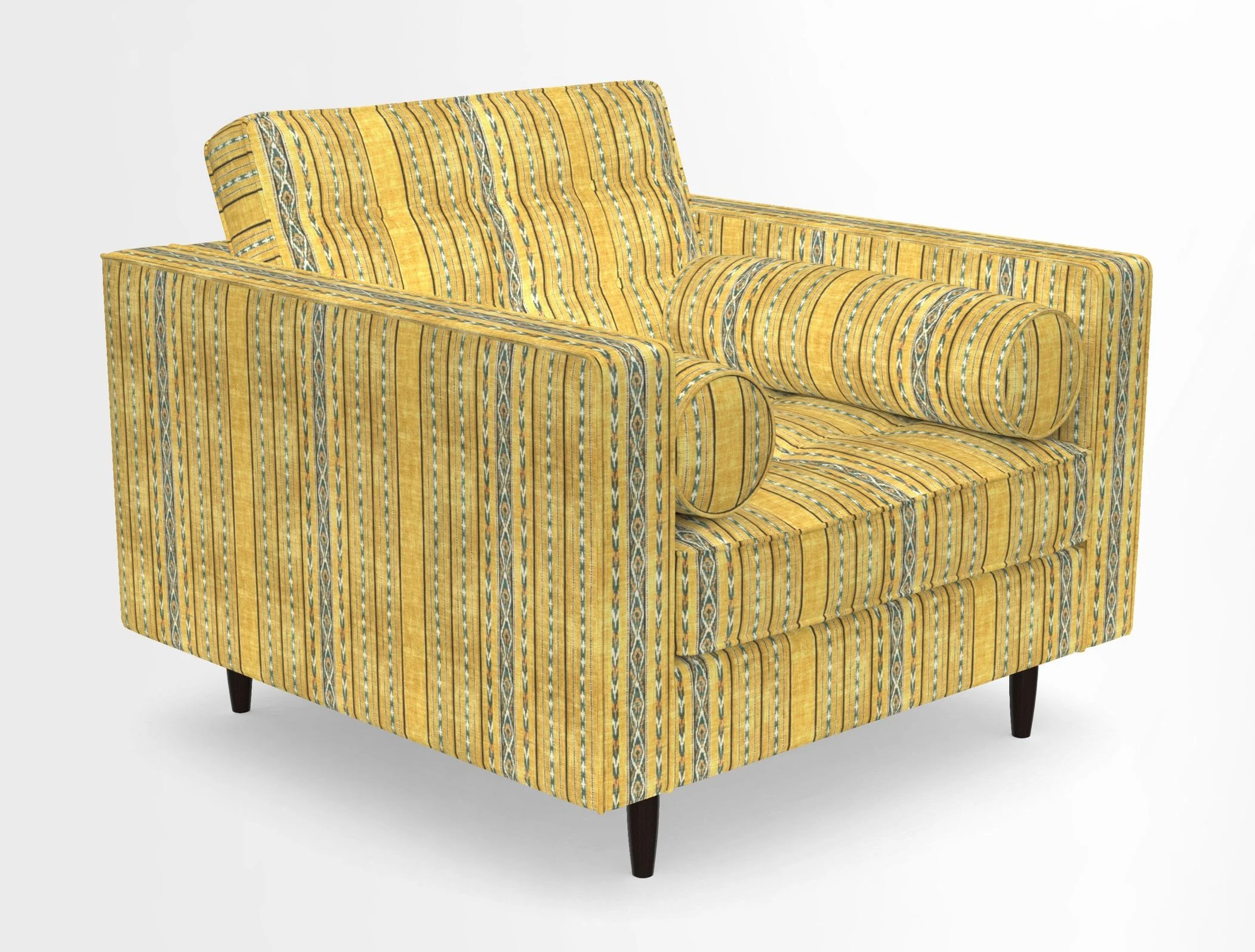 Marylebone Chair in Clever Tough And Eco Velvet Indigo