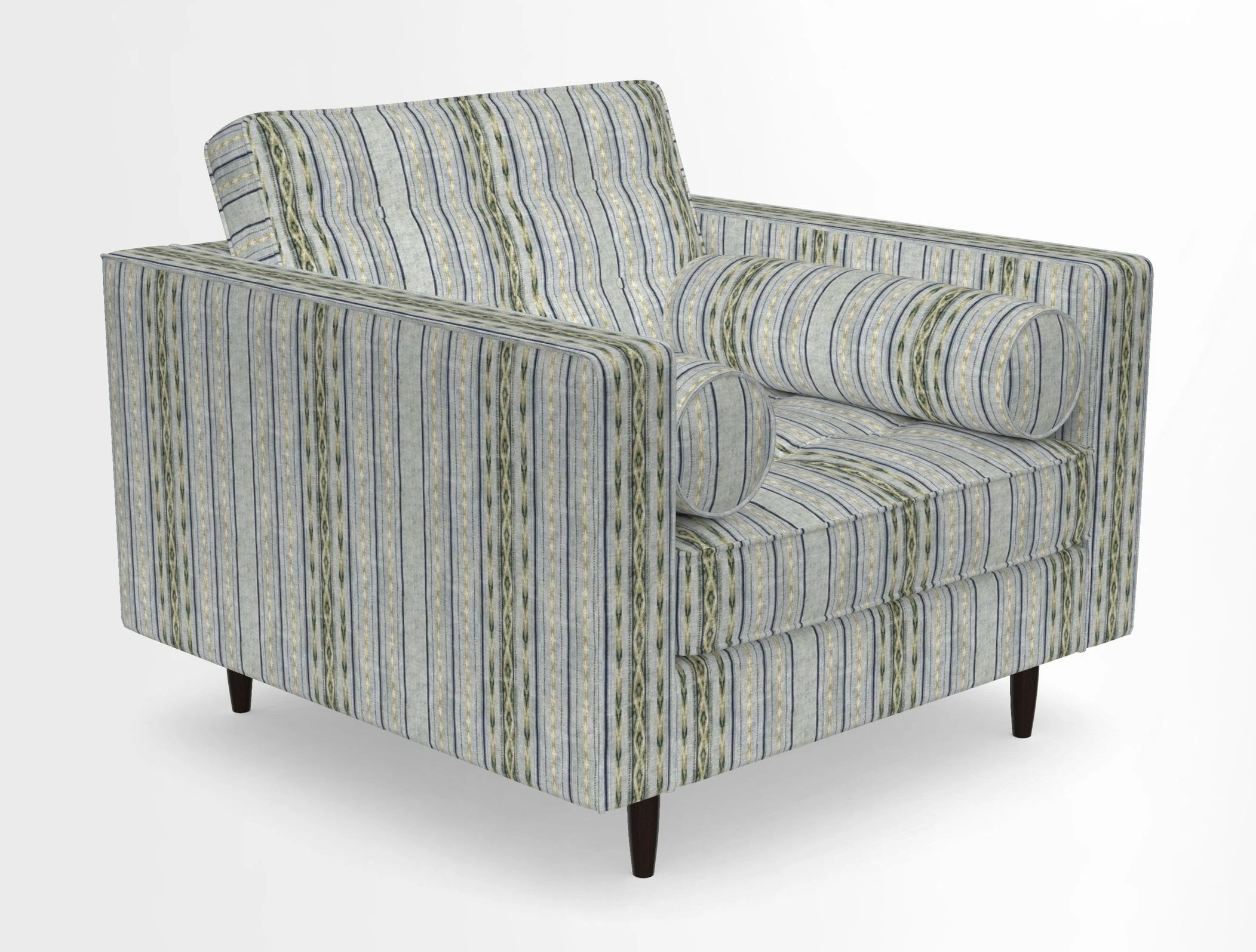 Marylebone Chair in Clever Tough And Eco Velvet Indigo